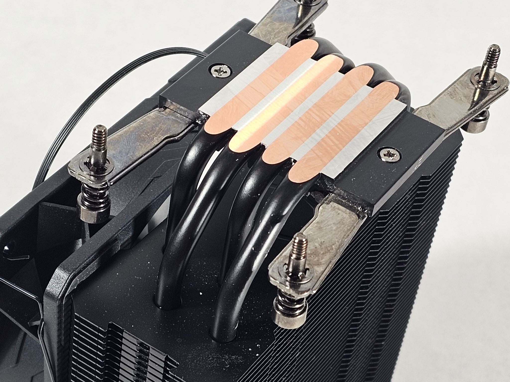 CPU Air Cooler with Copper Heat Pipes and Black Shroud for AMD AM5