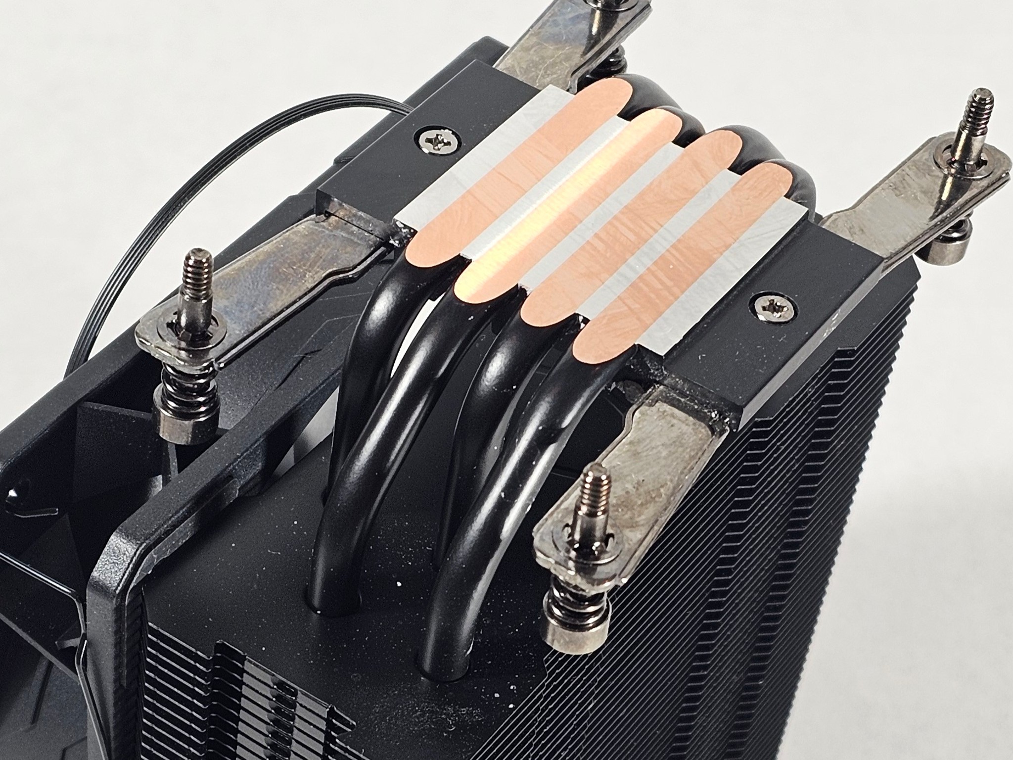 CPU Air Cooler with Copper Heat Pipes and Black Shroud for AMD AM5