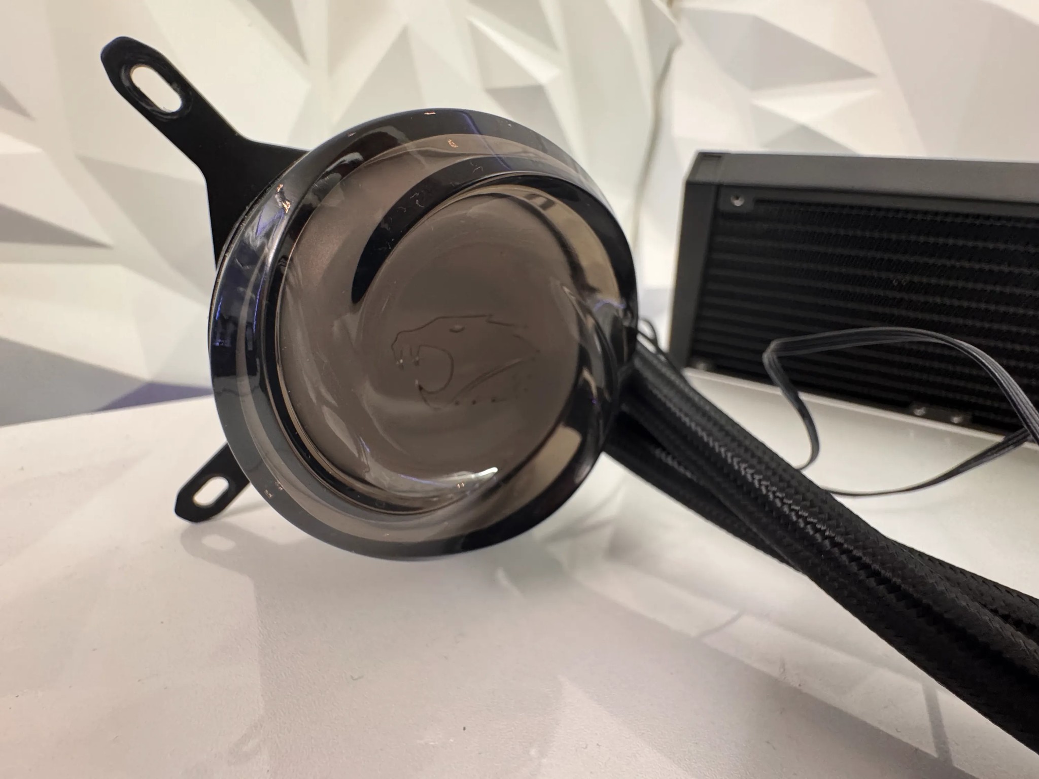 Black iBUYPOWER AW4 240mm AIO Liquid Cooler