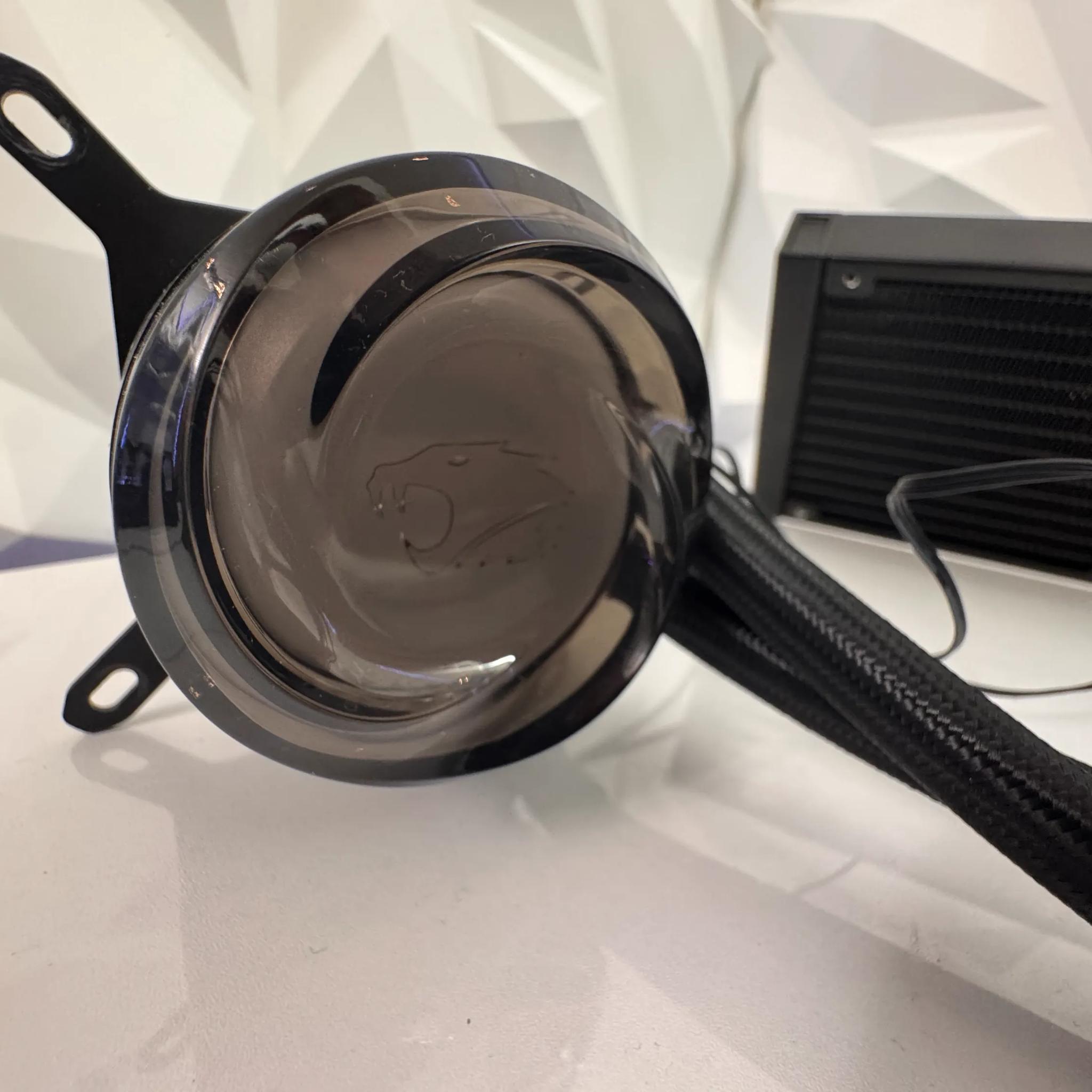 Black iBUYPOWER AW4 240mm AIO Liquid Cooler