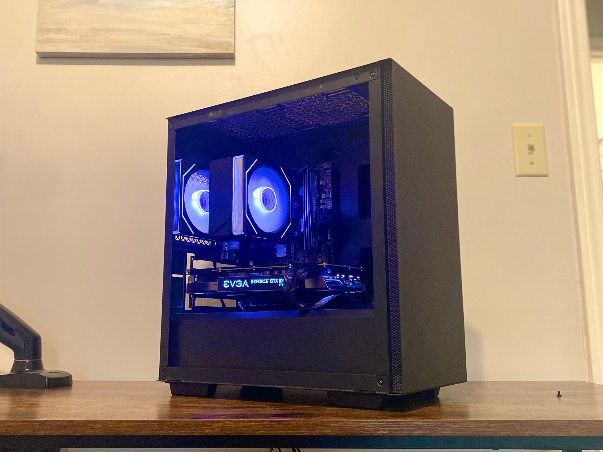 Gaming PC | GTX 1080 FTW 2 Edition | Ryzen 5 2600 | 16 Gb ram 2666 | 512 Gb ssd | windows 11 + wifi