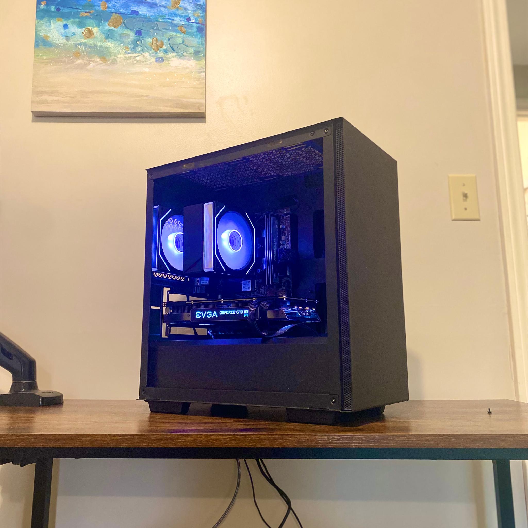 Gaming PC | GTX 1080 FTW 2 Edition | Ryzen 5 2600 | 16 Gb ram 2666 | 512 Gb ssd | windows 11 + wifi