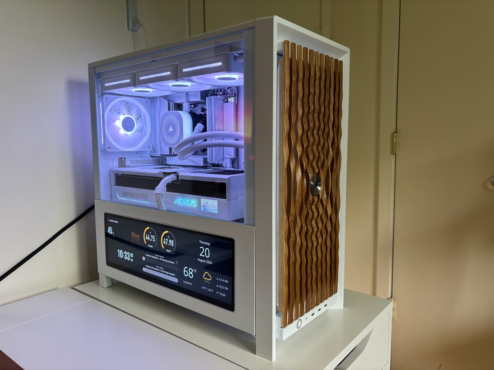 ICE KING   RYZEN 9850X3D | NVIDIA RTX 5090 | 32GB DDR5 6400 |