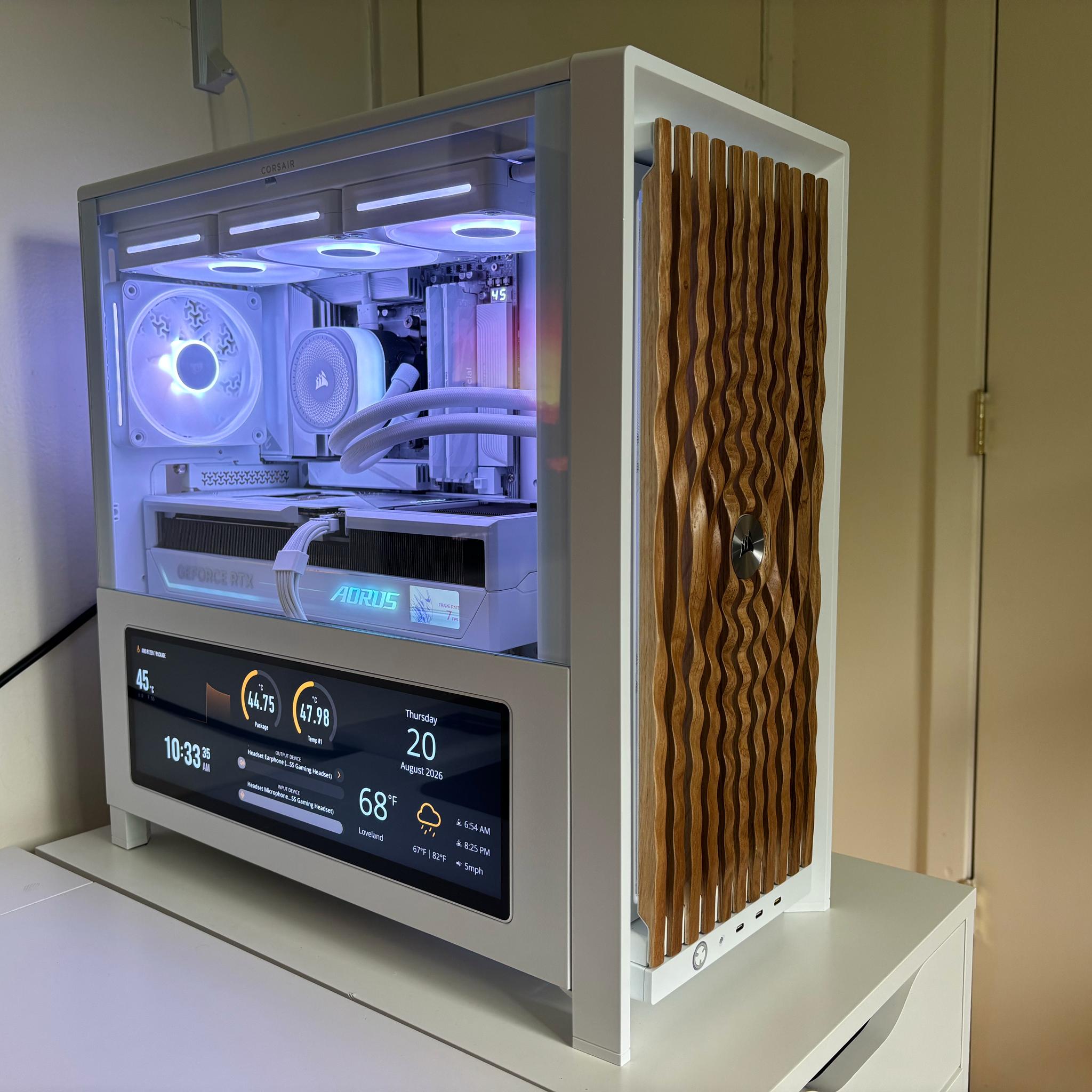 ICE KING   RYZEN 9850X3D | NVIDIA RTX 5090 | 32GB DDR5 6400 |