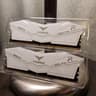 DDR5 6000MHz 2x8GB Memory, TeamGroup T-Force Delta RGB, White