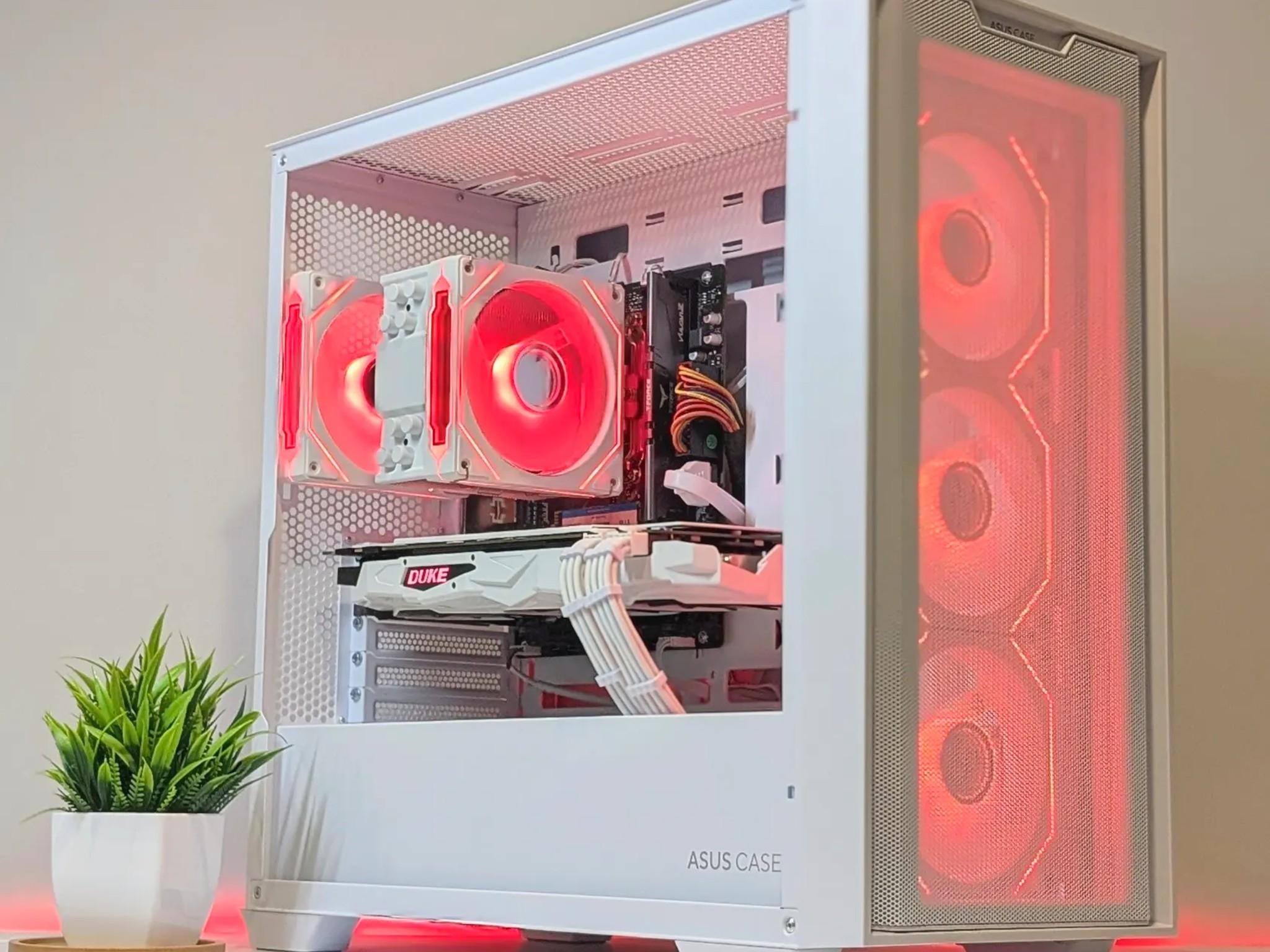 BUDGET 1080P BEAST | ARGB | 16GB RAM | RYZEN 5 | 1TB NVME SSD | GTX 1080 | WIN 11 | WHITE CUSTOM PC