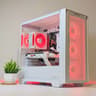 BUDGET 1080P BEAST | ARGB | 16GB RAM | RYZEN 5 | 1TB NVME SSD | GTX 1080 | WIN 11 | WHITE CUSTOM PC