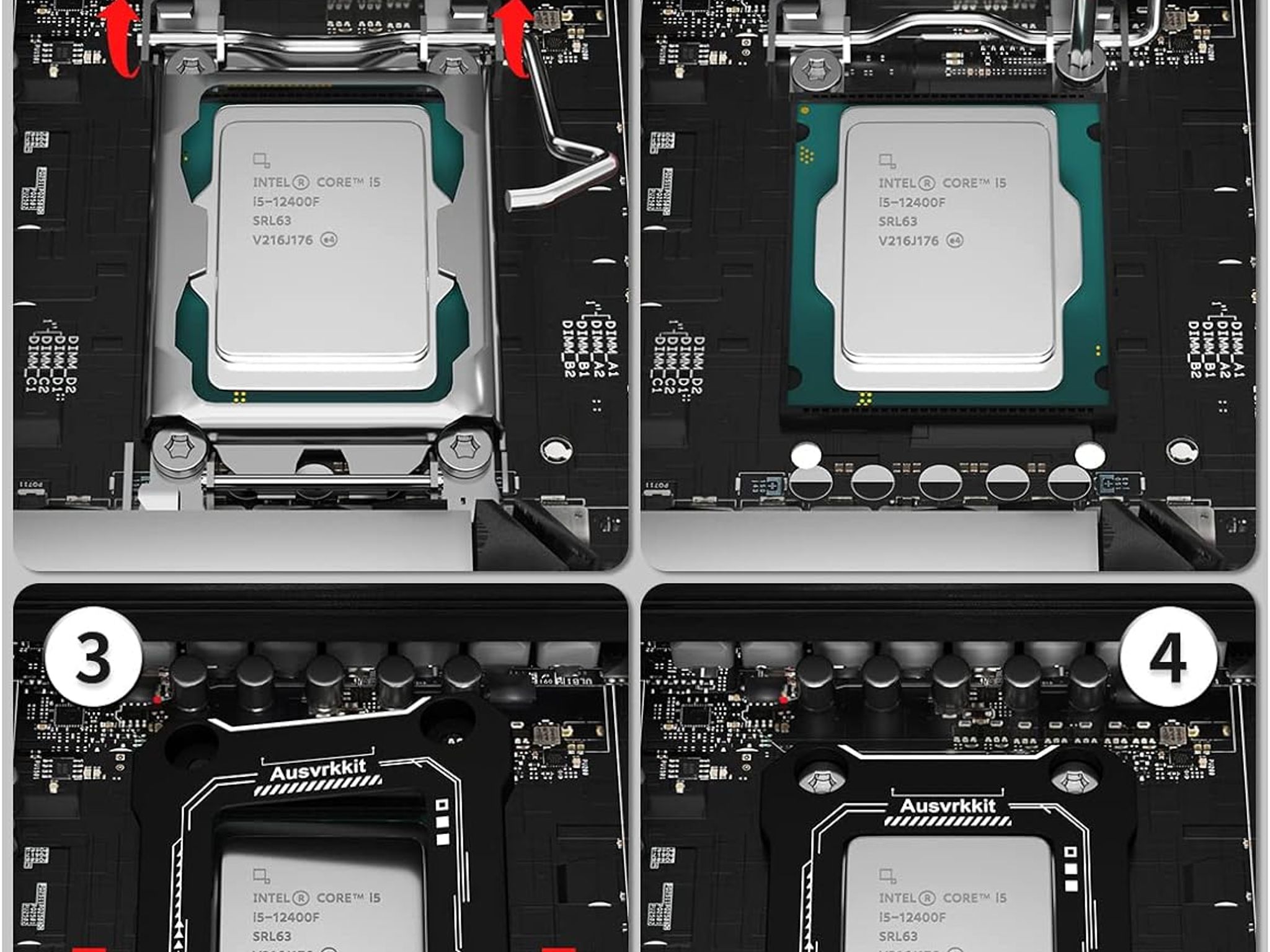 CPU Contact Frame for Intel 12th 13th and 14th Gen LGA 1700