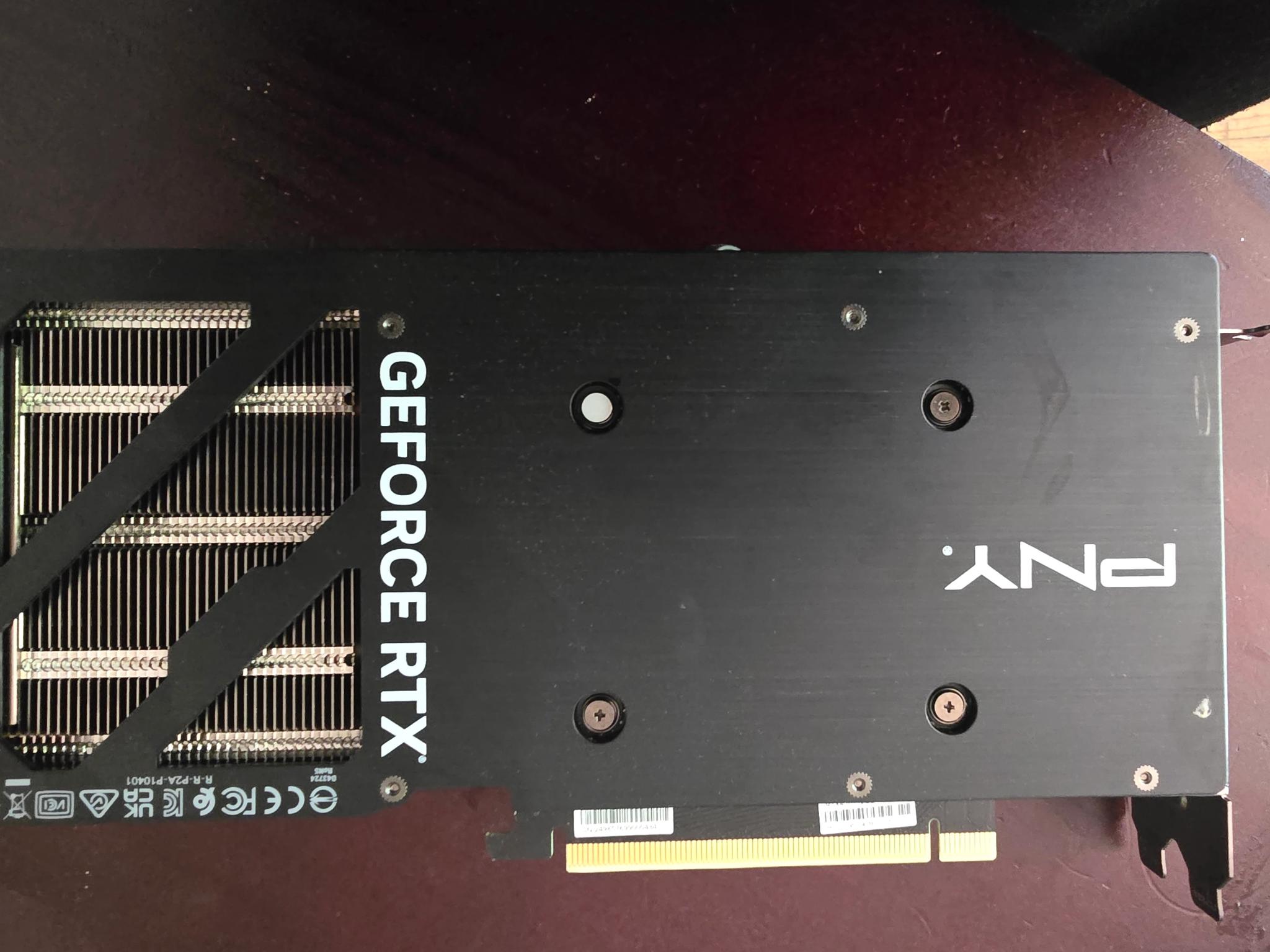 PNY RTX 4070 VERTO DUAL FAN 12GB GDDR6X Open Box