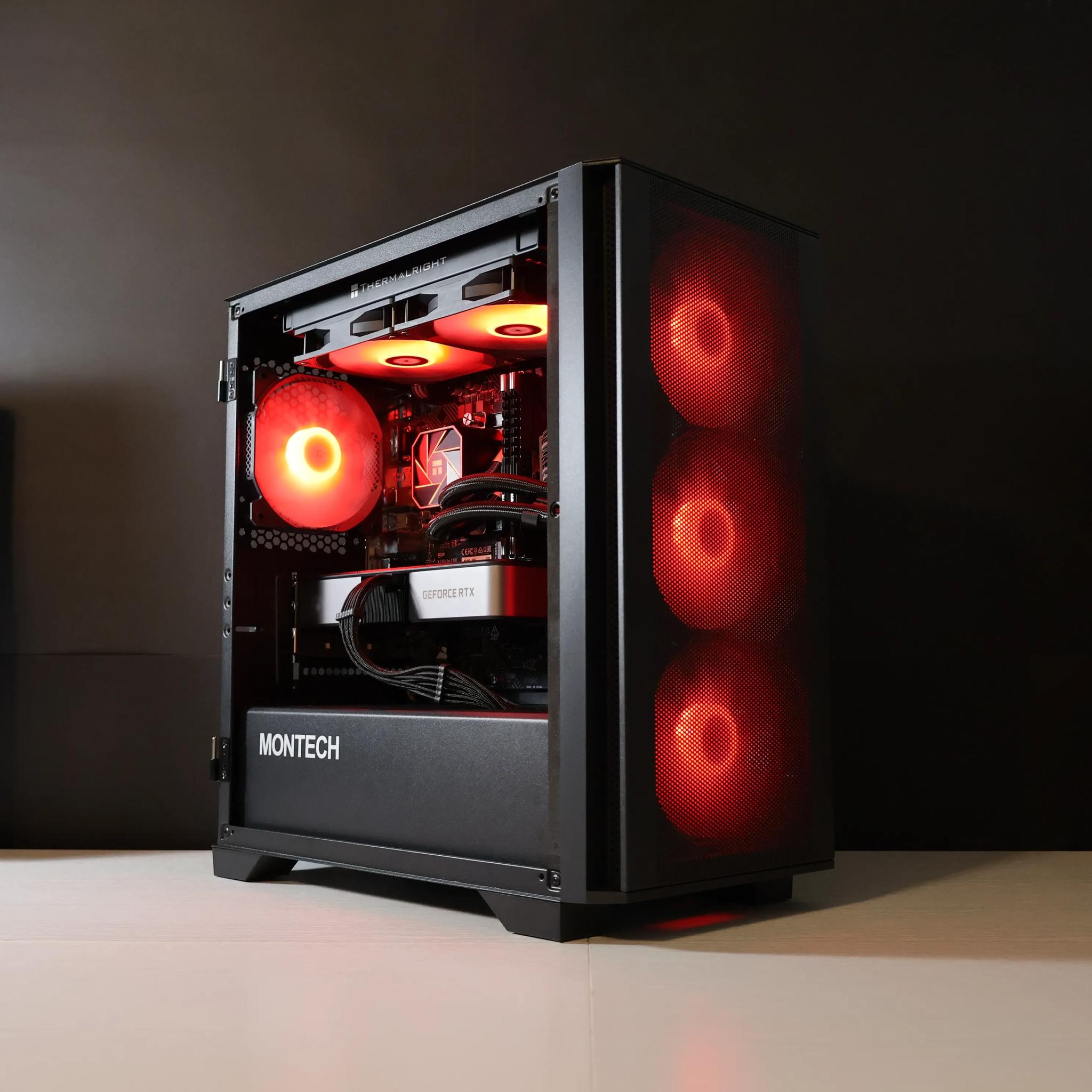 🪨STEALTH🪨 Gaming PC | Intel i5-12400F | 32GB | RTX 3070| 1TB SSD | Win11 HOME | Wi-Fi