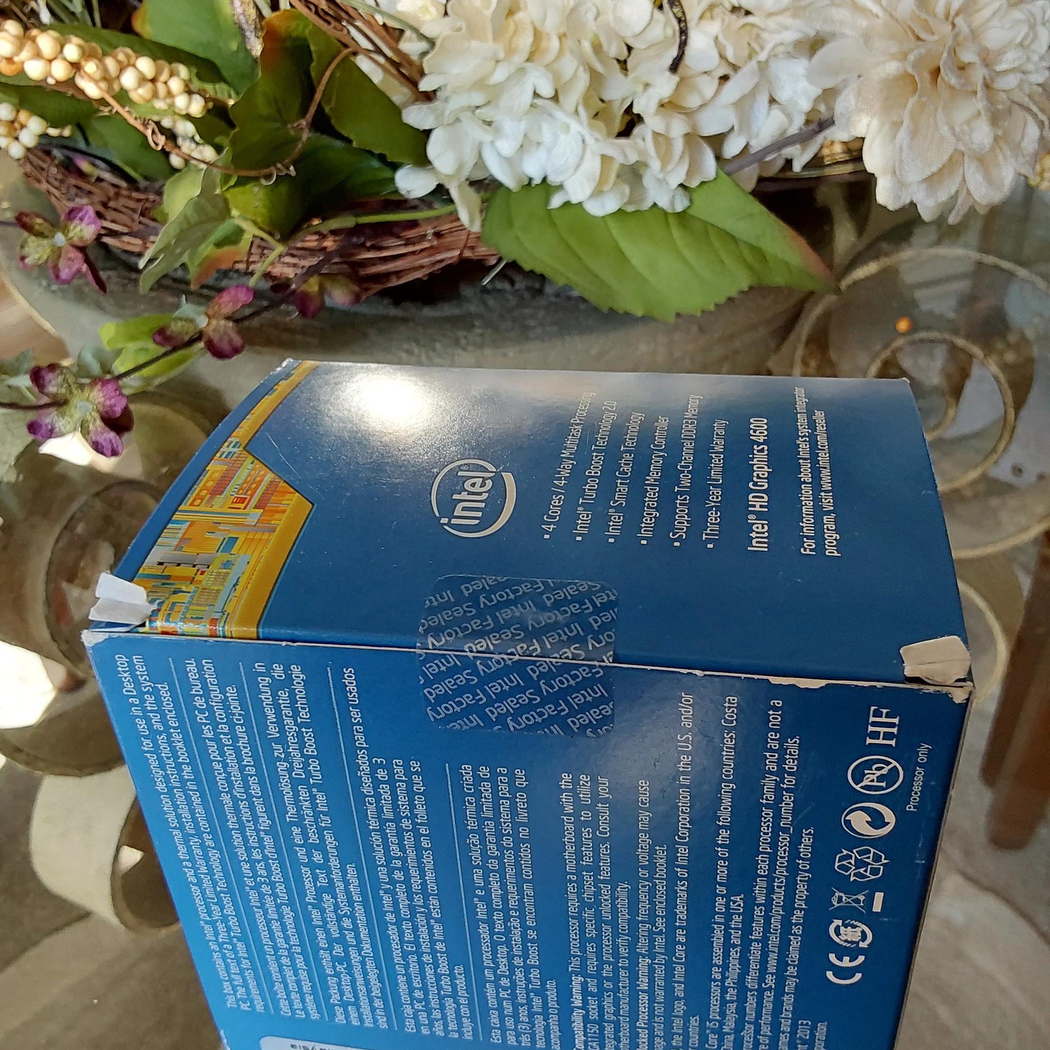 NEW Intel i5 4690k 3.5GHz CPU in original retail box