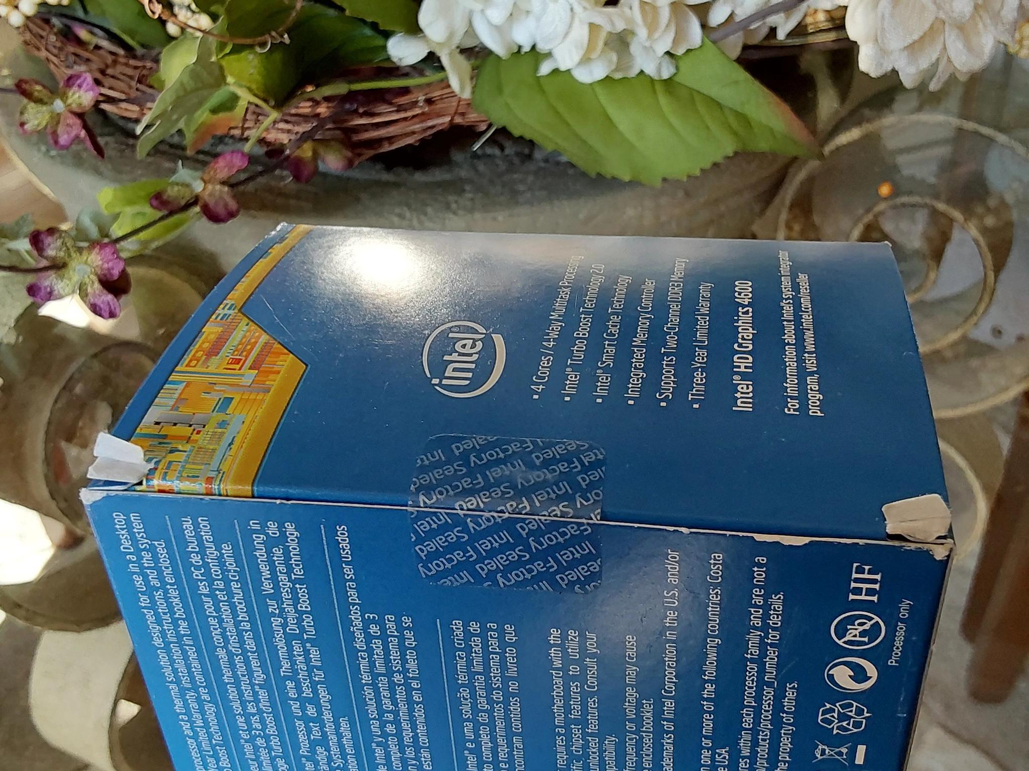NEW Intel i5 4690k 3.5GHz CPU in original retail box