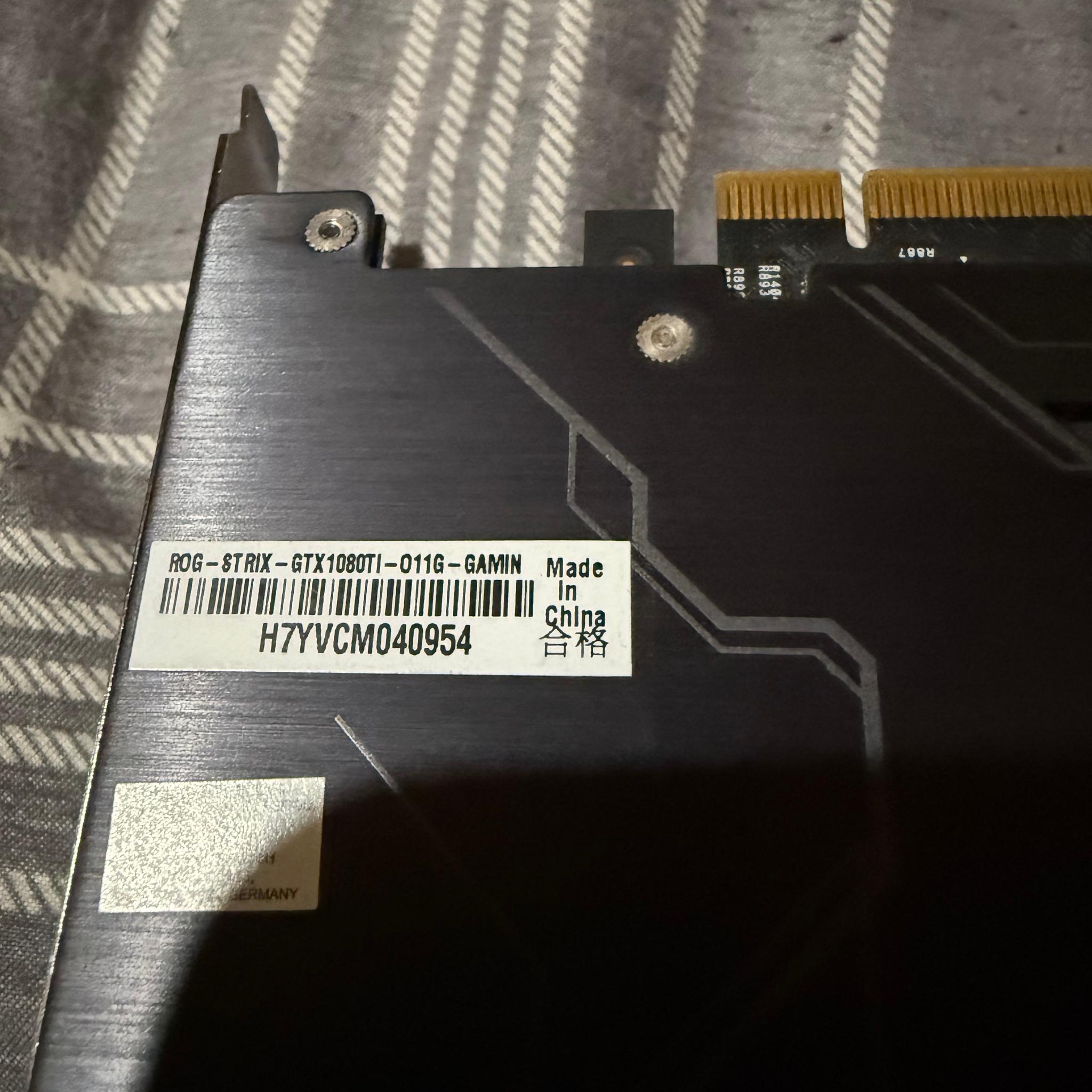 Asus ROG Strix GeForce GTX 1080 Ti Gaming