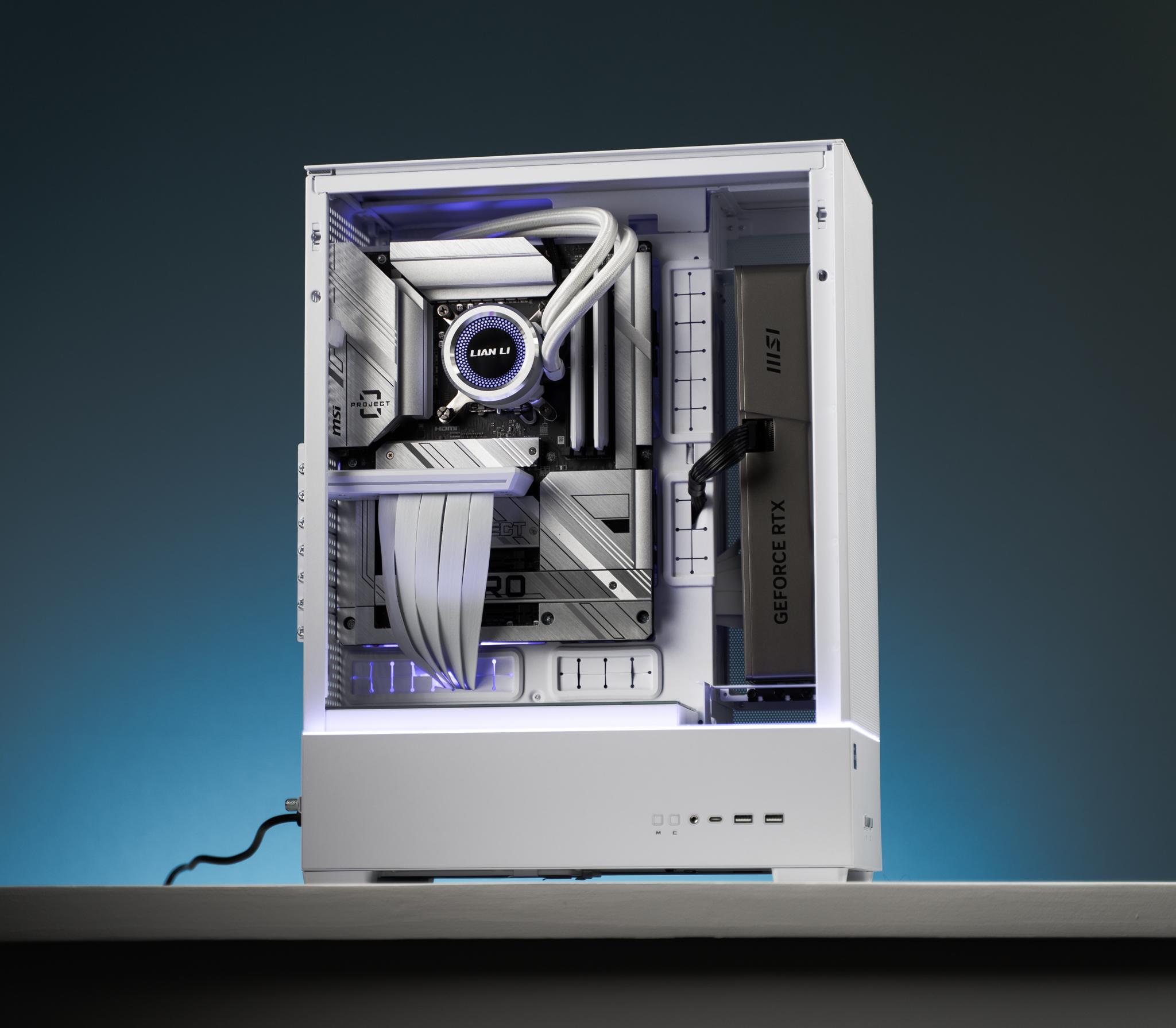 “Cloudius S” RTX 4080 S Intel Core i7 14700K 2TB 32GB Windows 11 Workstation Gaming PC