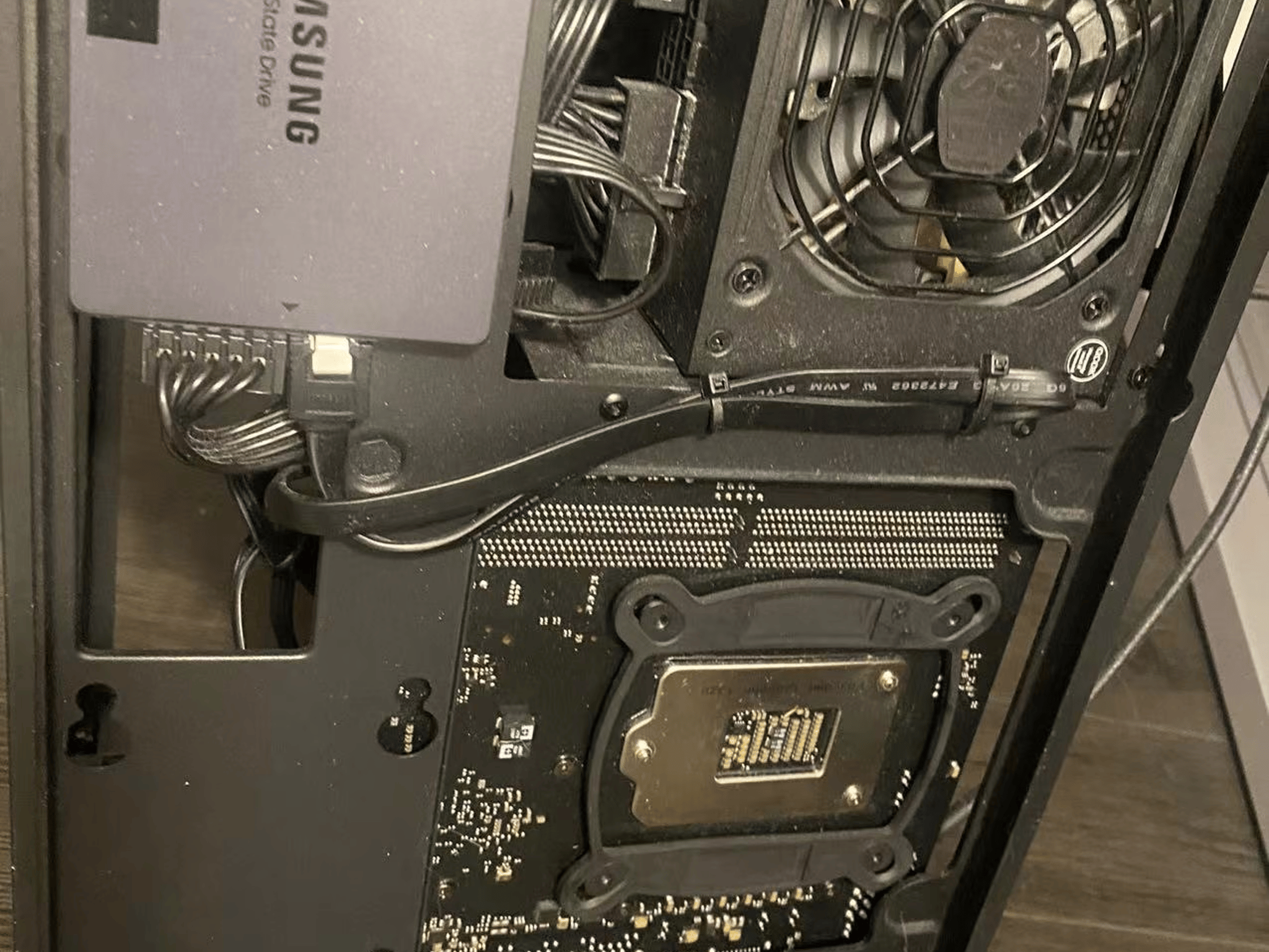 Intel i9 11900kf cpu + Motherboard + powersupply + RAM + SSD + water cooling kit