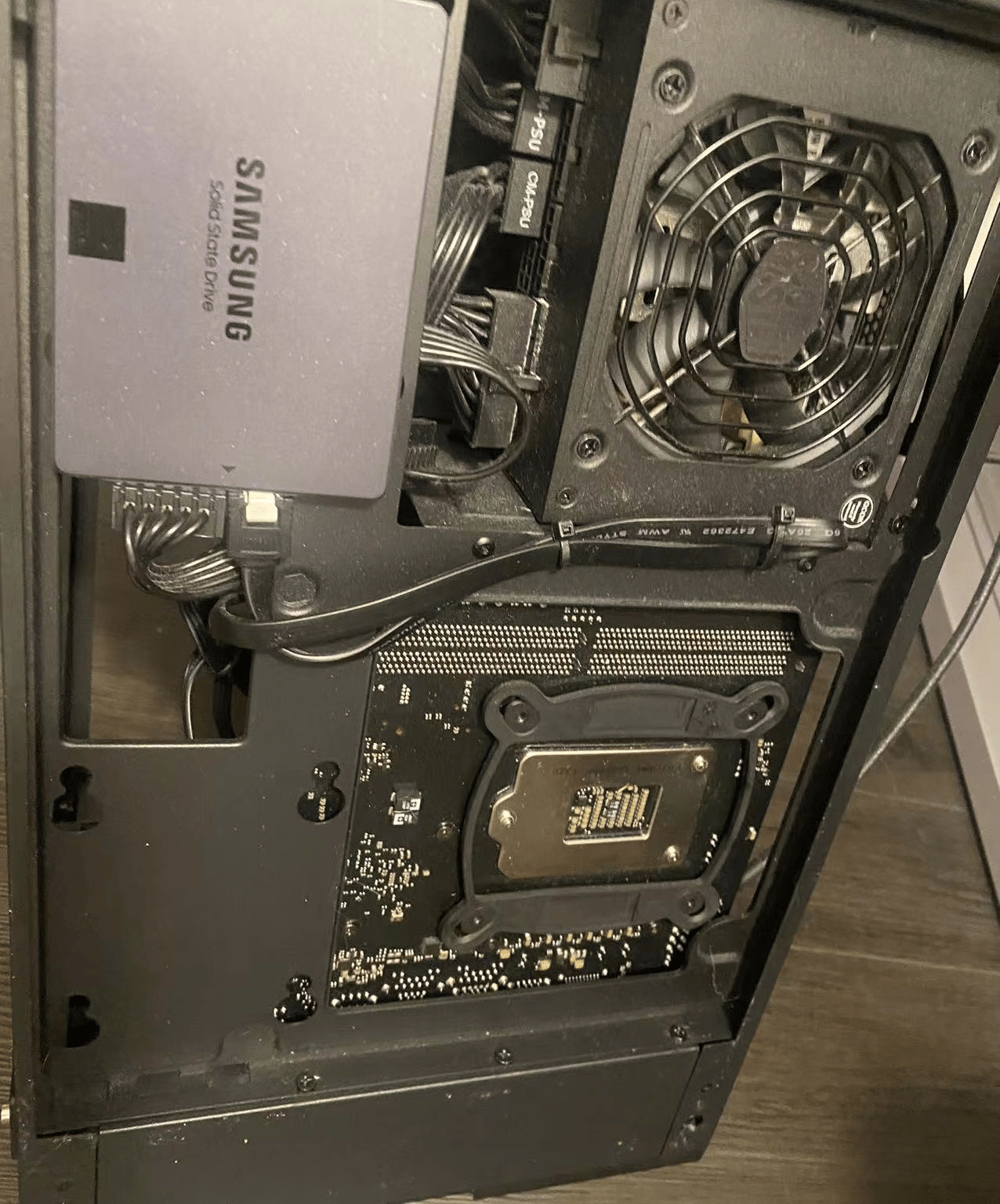 Intel i9 11900kf cpu + Motherboard + powersupply + RAM + SSD + water cooling kit