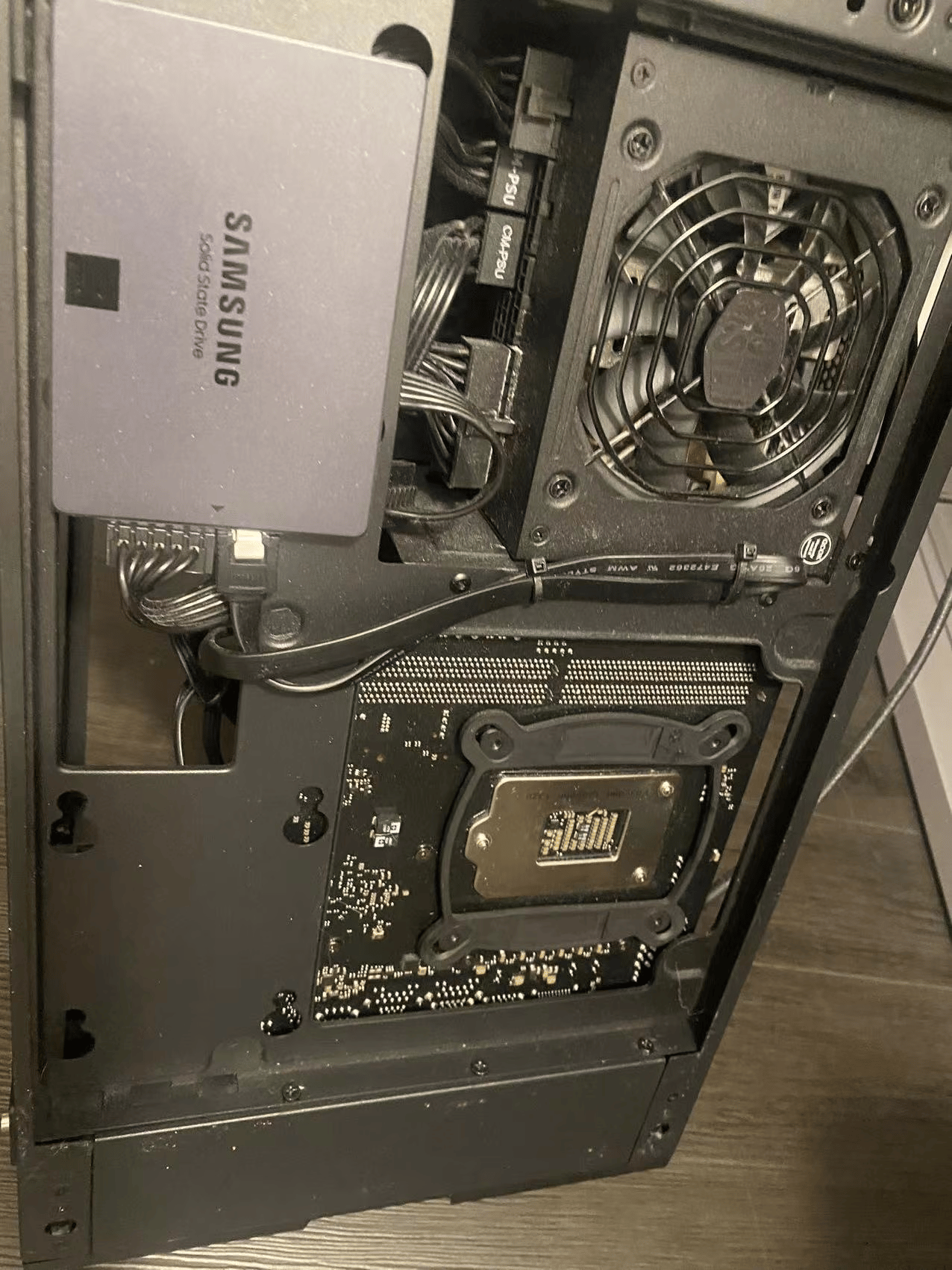 Intel i9 11900kf cpu + Motherboard + powersupply + RAM + SSD + water cooling kit