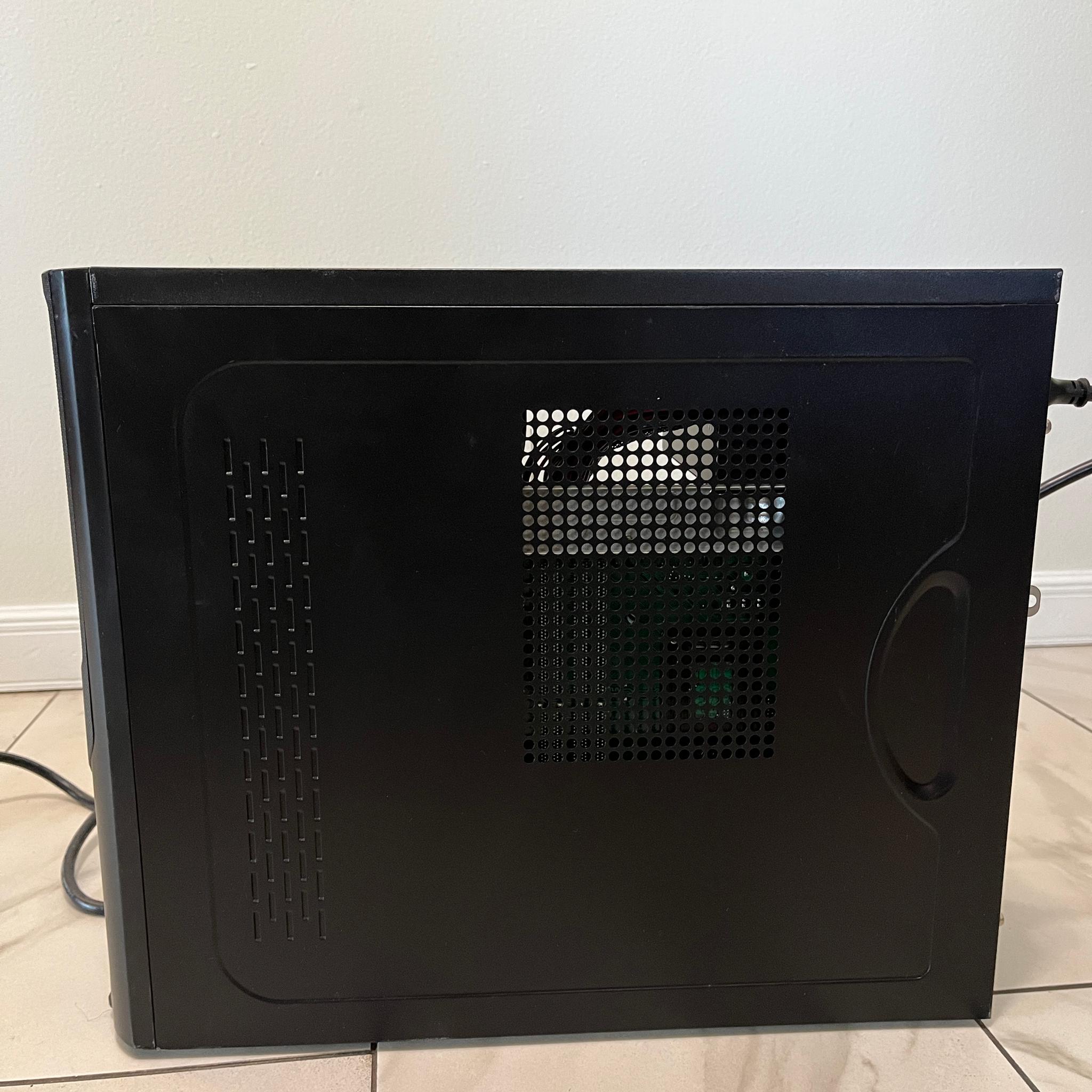 NVIDIA RTX 2060, Intel Core i5-7500, 16GB RAM, 480 GB SSD - Sleeper Office Gaming PC w/ Wi-Fi & BT