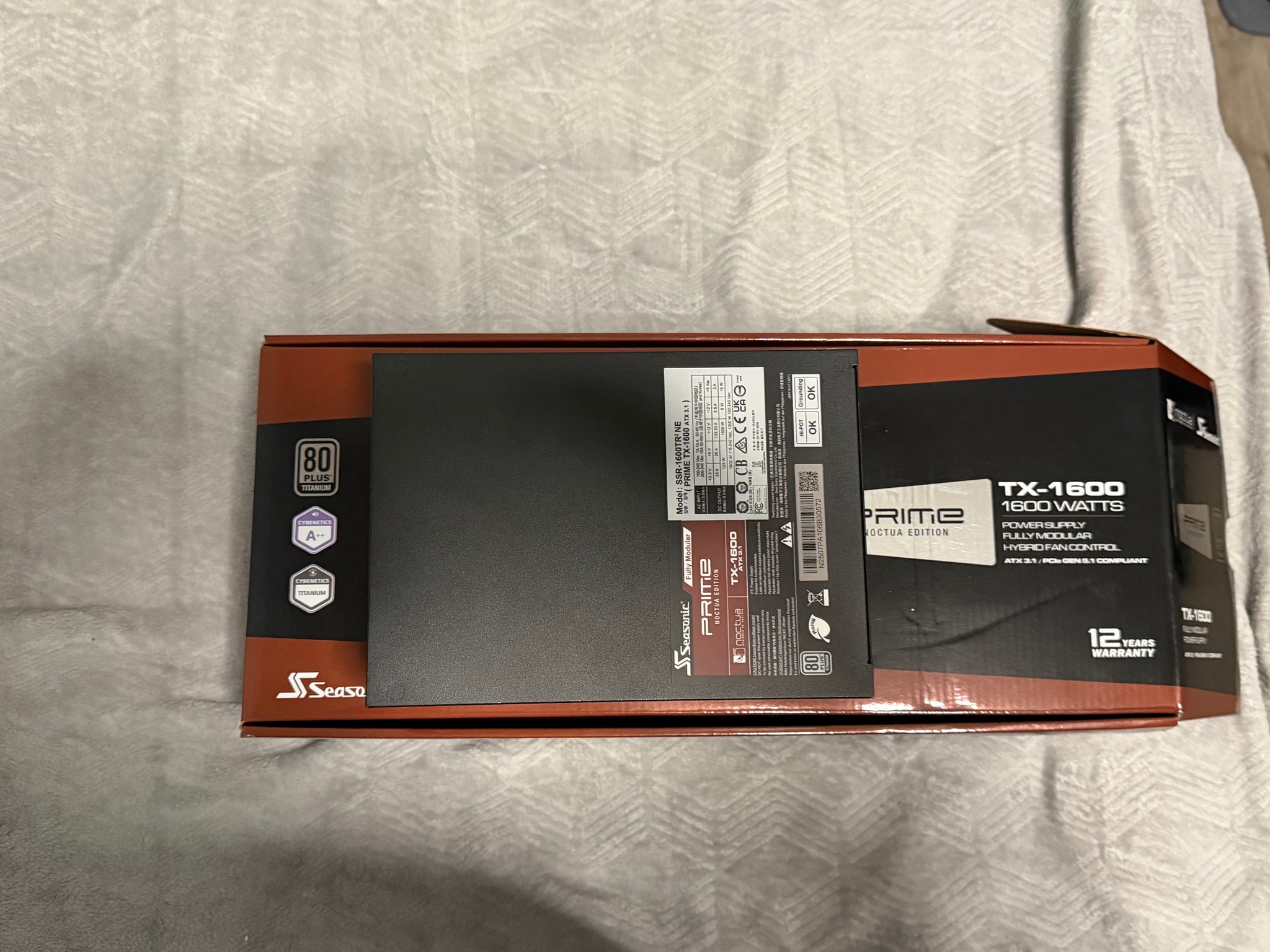 Seasonic Prime Noctua Edition TX-1600
