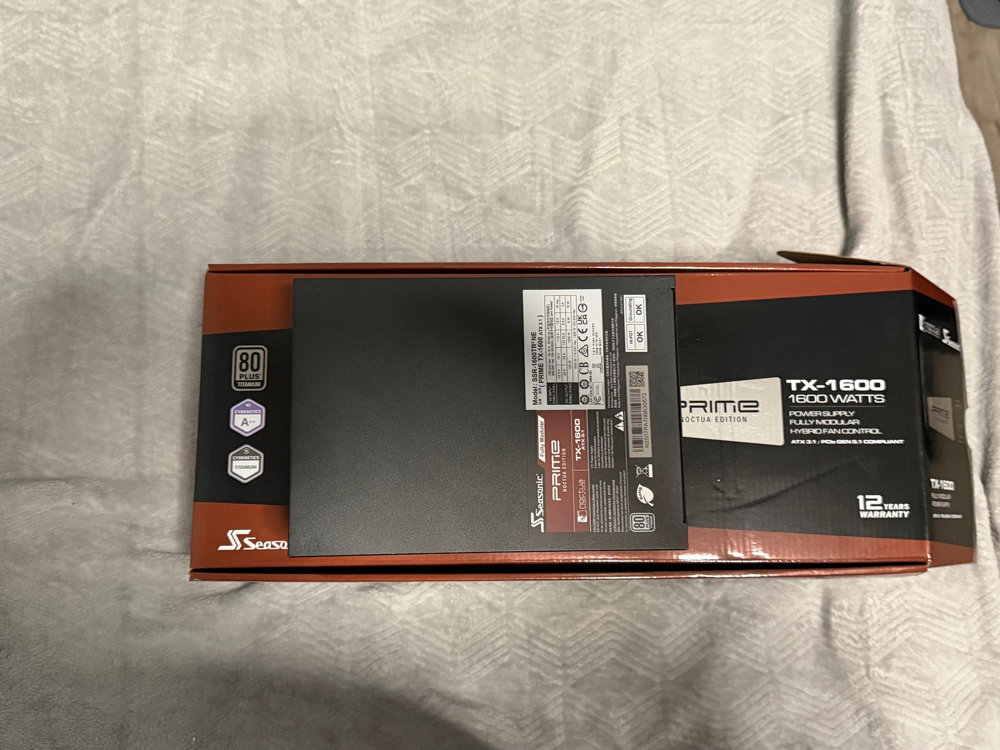 Seasonic Prime Noctua Edition TX-1600