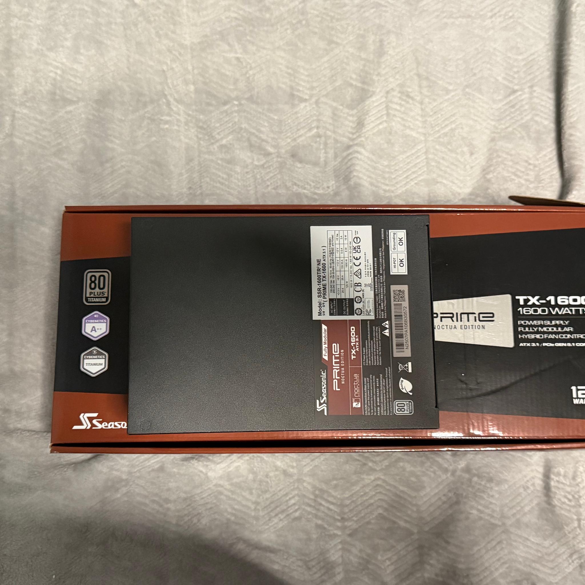 Seasonic Prime Noctua Edition TX-1600