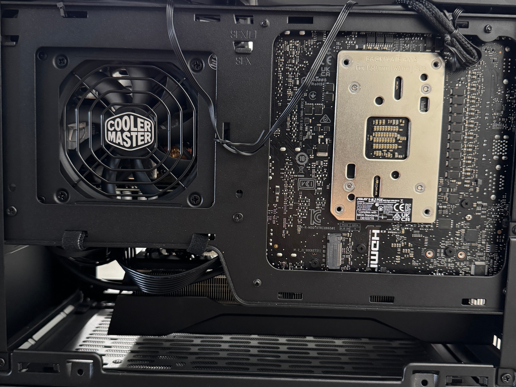 Compact SFF Mini Gaming PC | Radeon 9060 XT | Ryzen 8500G | 16GB DDR5 | NR200 ITX | Win11 Pro