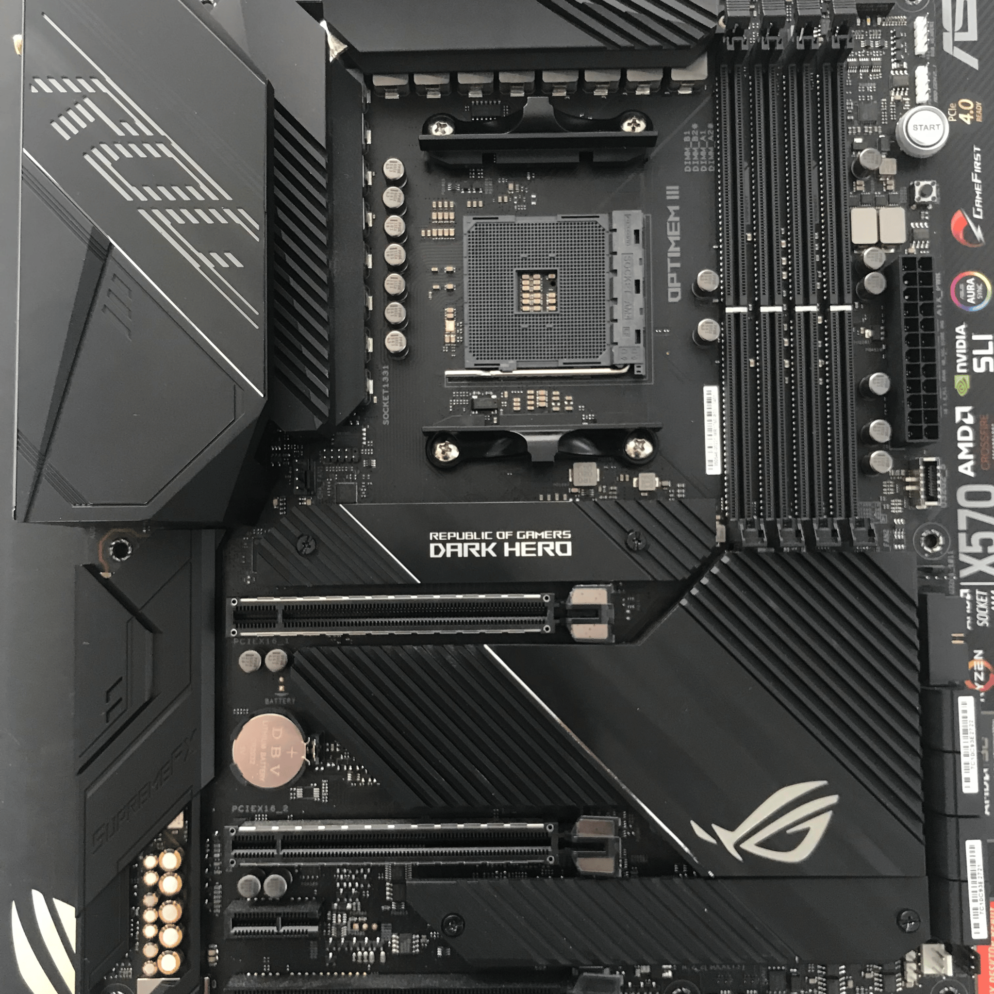 Asus ROG Crosshair VIII Dark Hero (used)