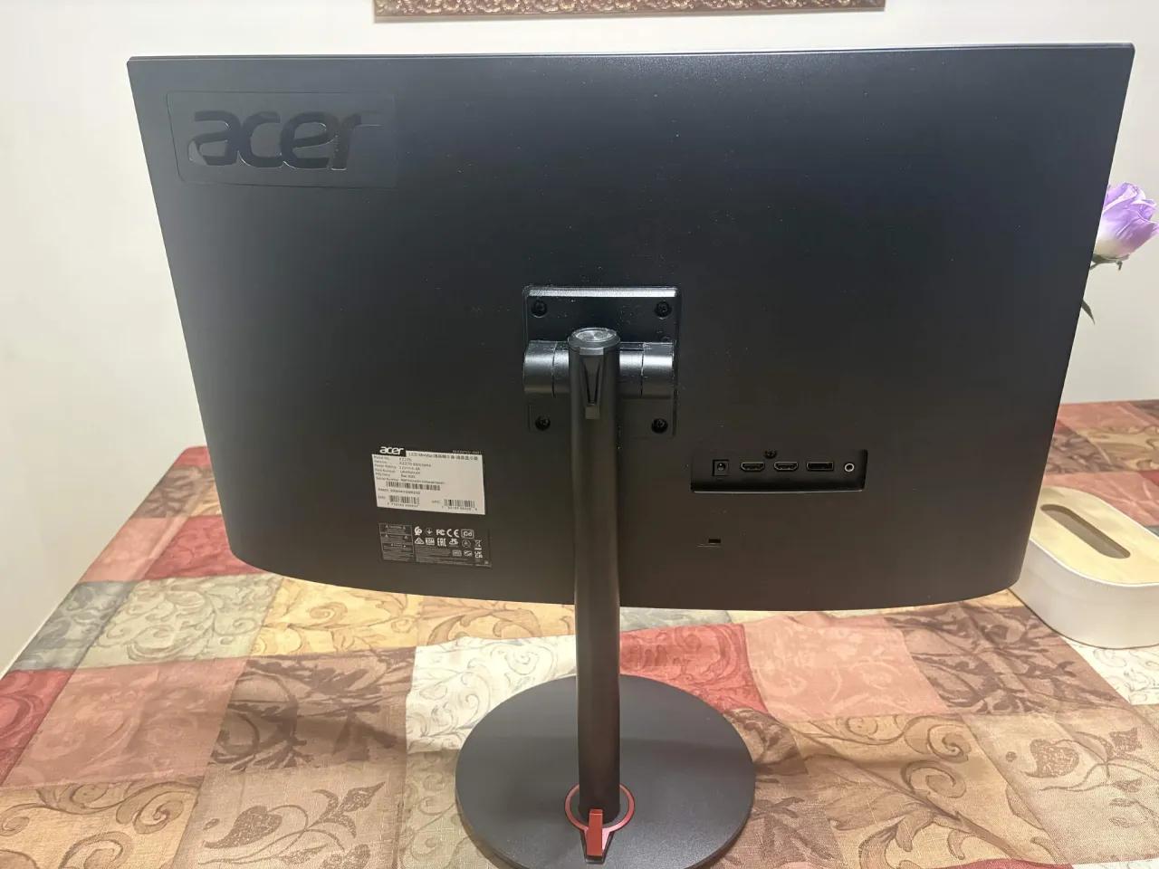Acer Nitro 27in FHD 1920x1080 Curved 240Hz Gaming Monitor XZ270 Xbmiipx