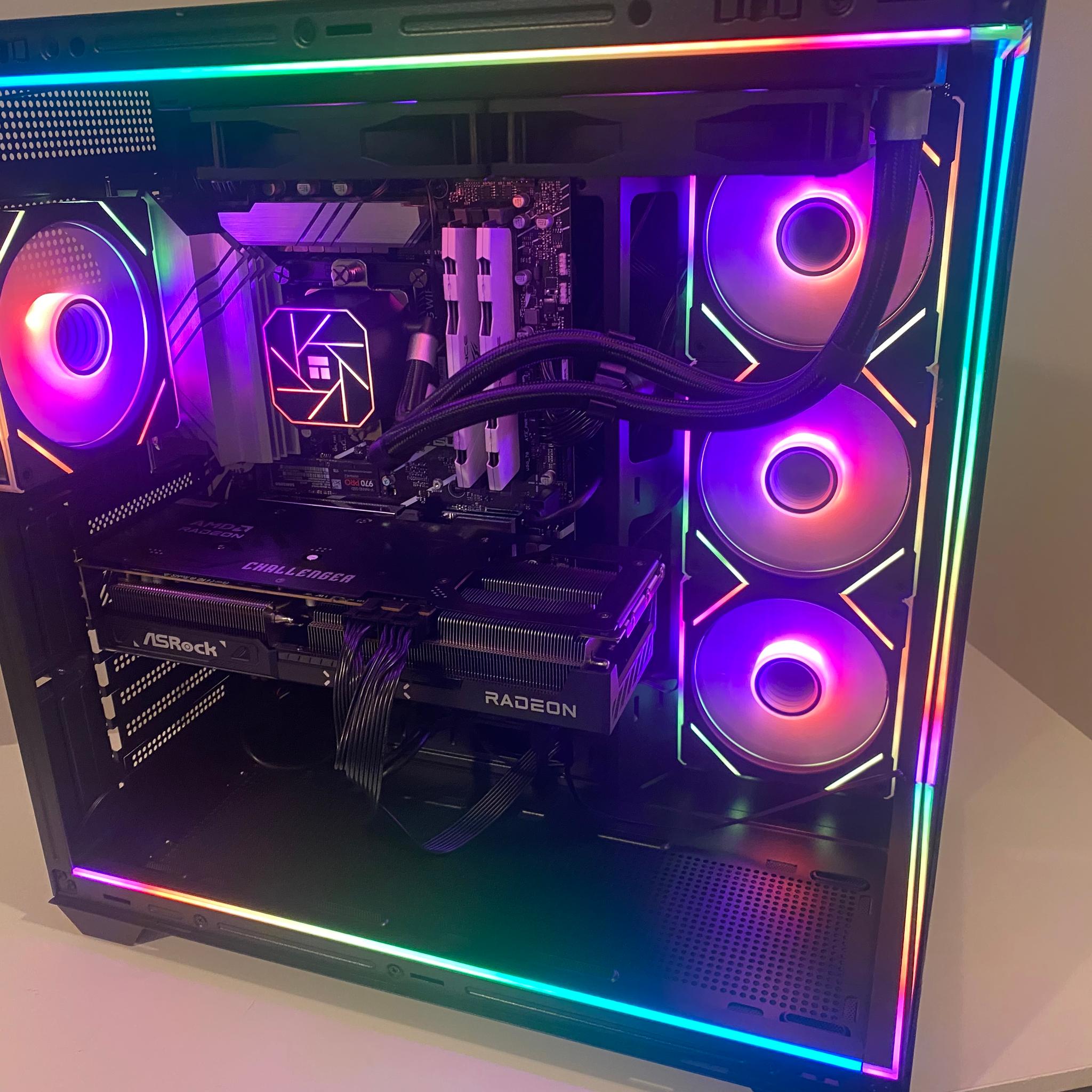High-End Gaming PC | i9-14900K | RX 9070 16GB | 64GB DDR5 | 1TB NVMe + 1TB HDD | WiFi + Bluetooth