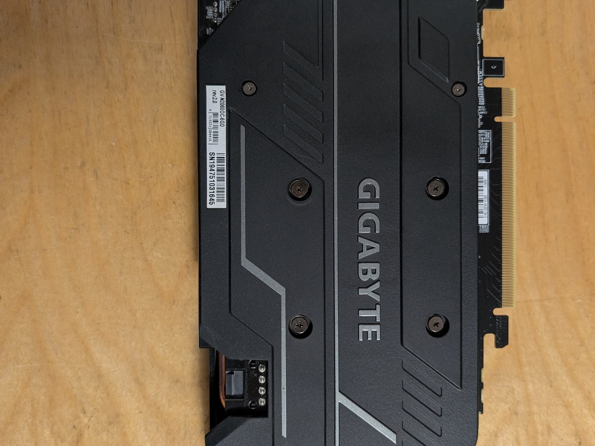 Gigabyte GAMING OC GeForce RTX 2060