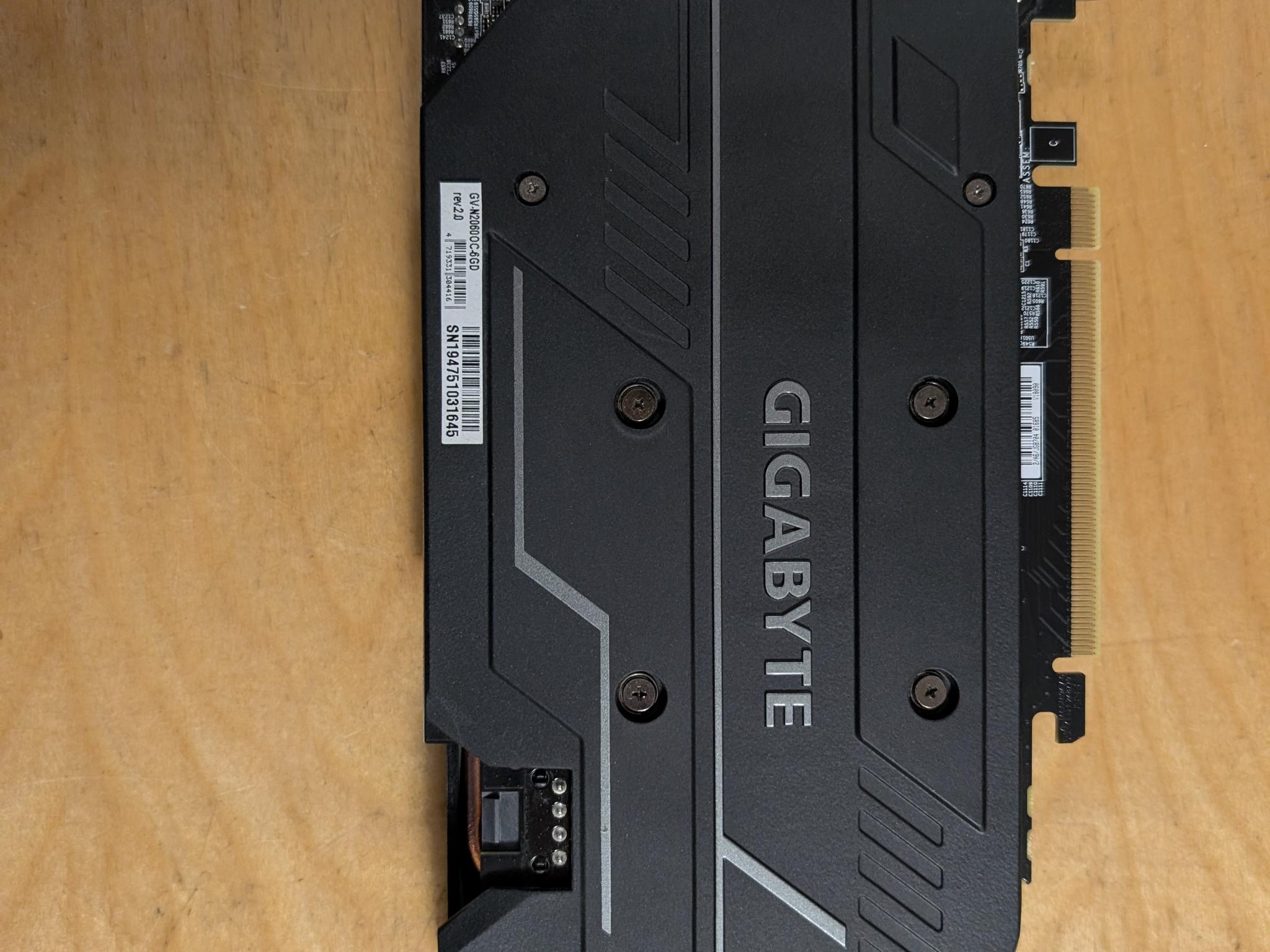 Gigabyte GAMING OC GeForce RTX 2060