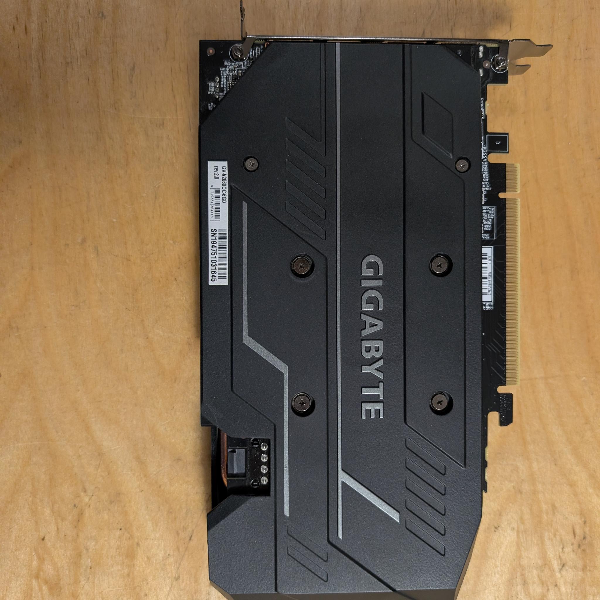 Gigabyte GAMING OC GeForce RTX 2060