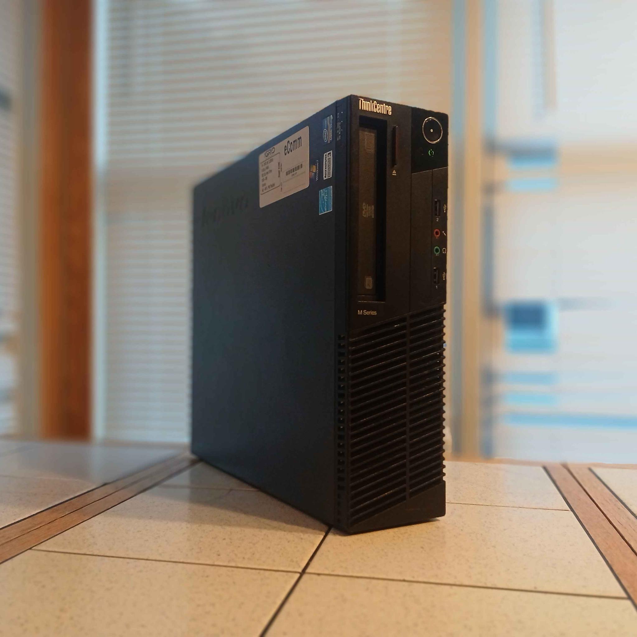i7-3770* | Radeon PRO WX 2100 | 12GB RAM | 256GB SSD | SFF | Upgraded Lenovo Thinkcentre M92p