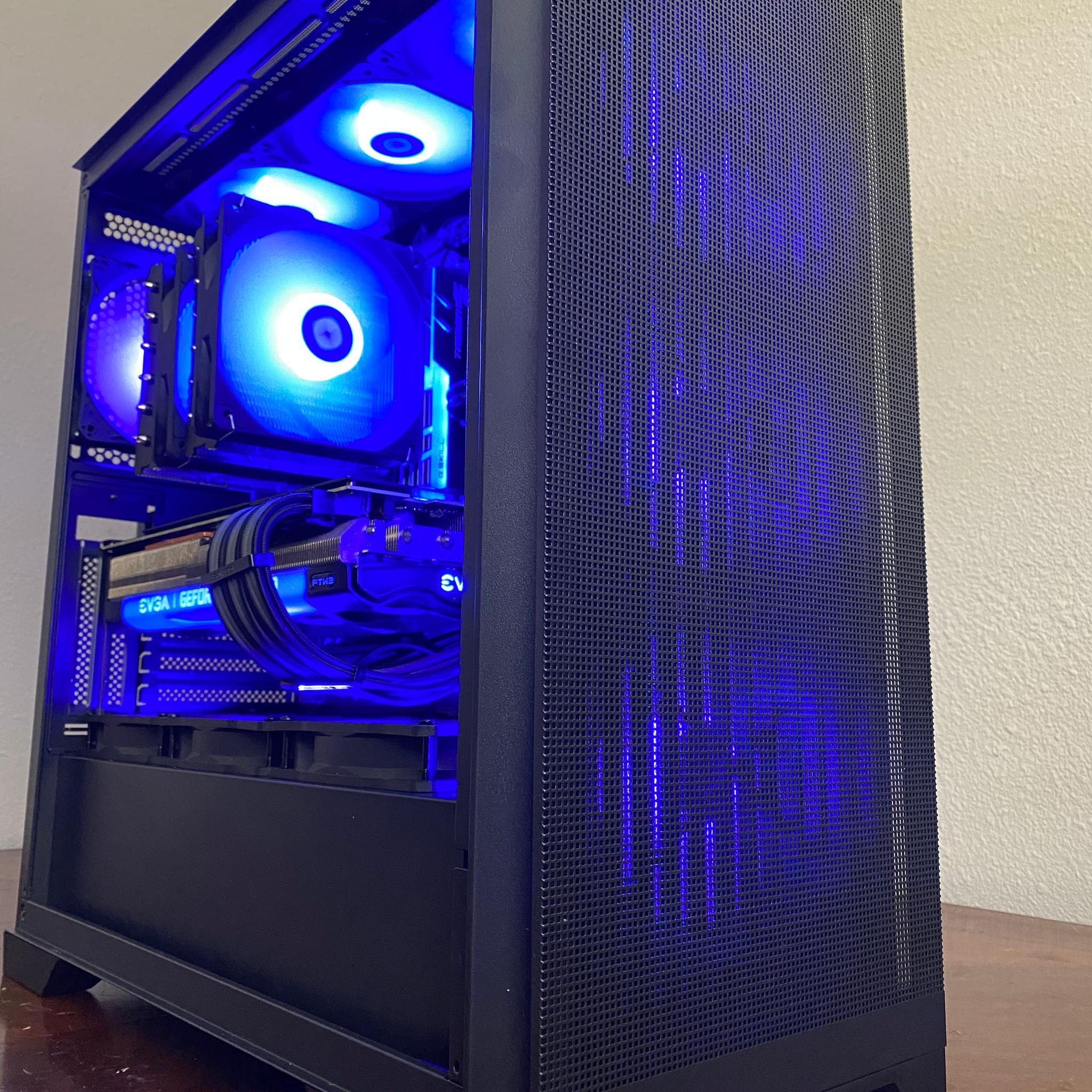 Hematite RTX 3080 12GB i5 13600K 2TB NVME 1440P Gaming and Streaming PC