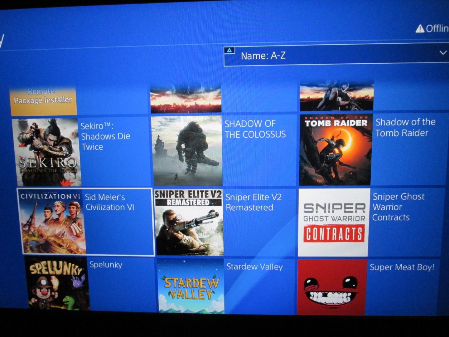 Ps4 Playstation 4 With Controller 11.0 1TB With Games