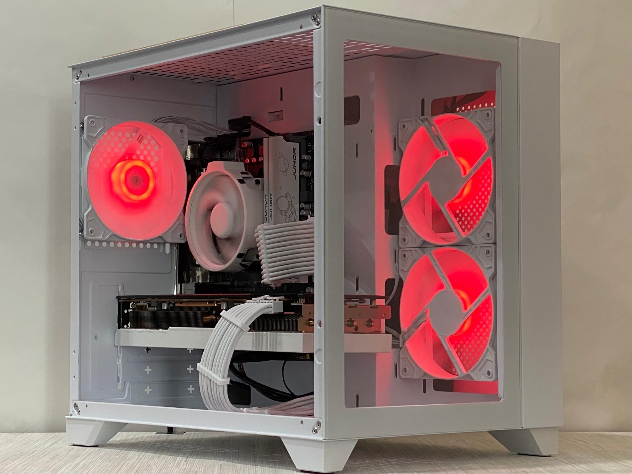 RX 7700 XT, Ryzen 5, 32GB DDR4, 1TB NVMe SSD, WiFi, Windows Activated - 1440p Gaming PC