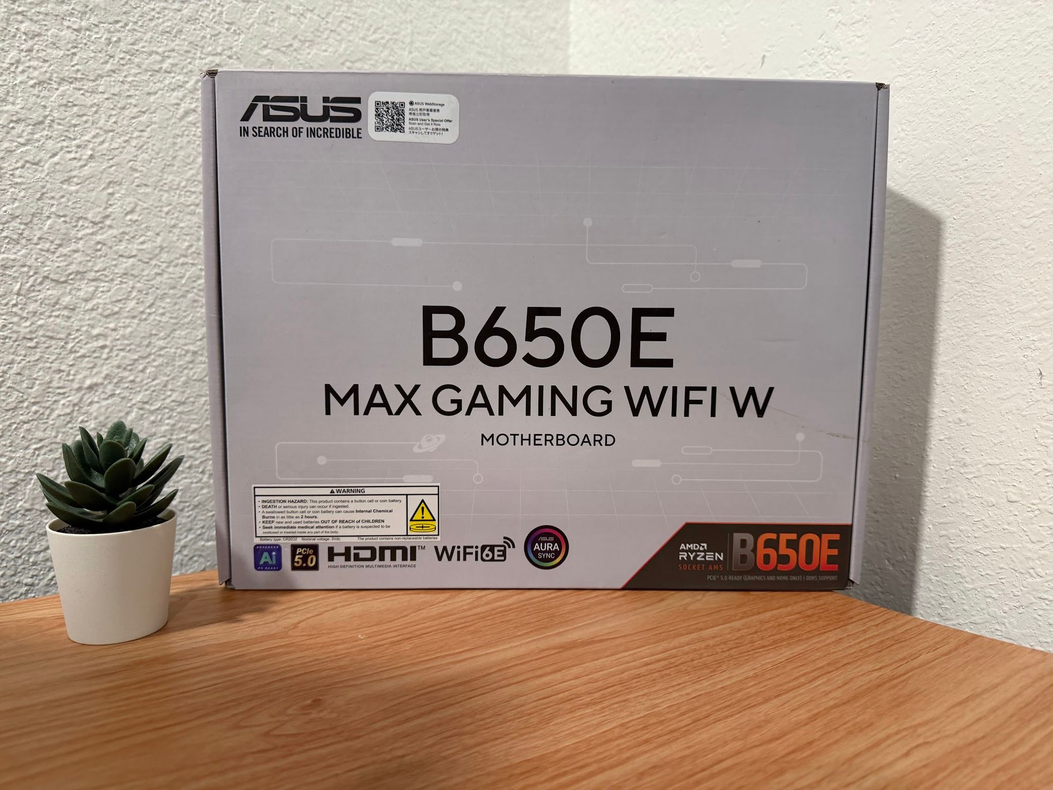 ASUS B650E MAX GAMING WIFI W