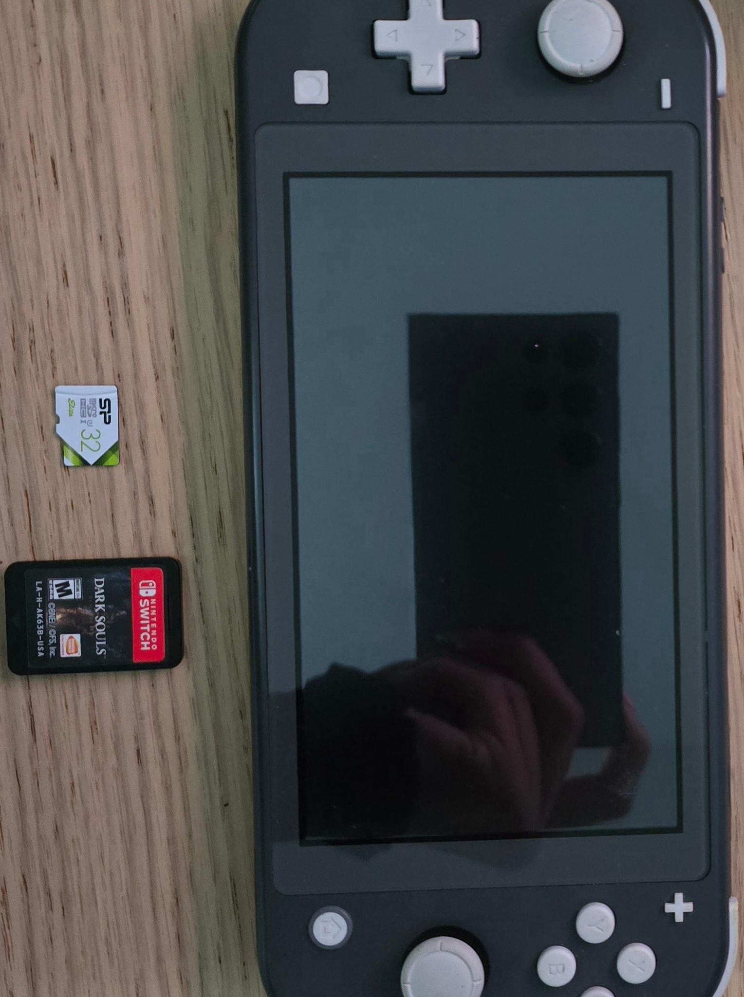 Switch Lite Grey w/DarkSouls