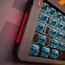Cerakoted Gunmetal Graystudio Space65 R3 Custom Hotswappable Keyboard w/ Badseed Tactile R1 Switches