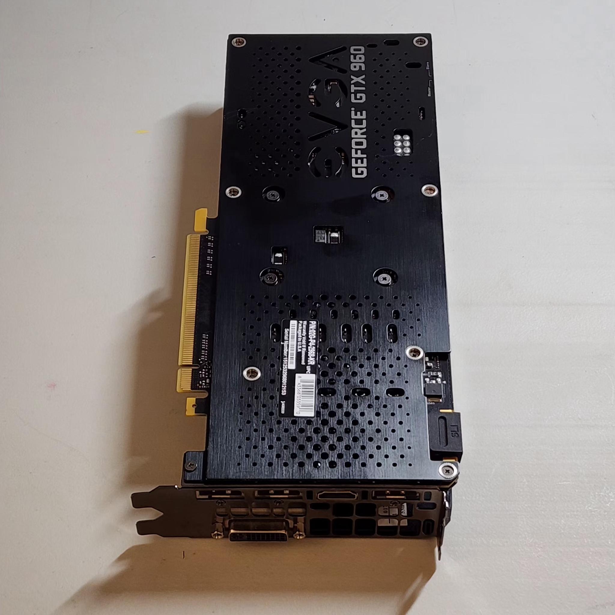 EVGA GeForce GTX 960 Graphics Card Budget Gaming GPU
