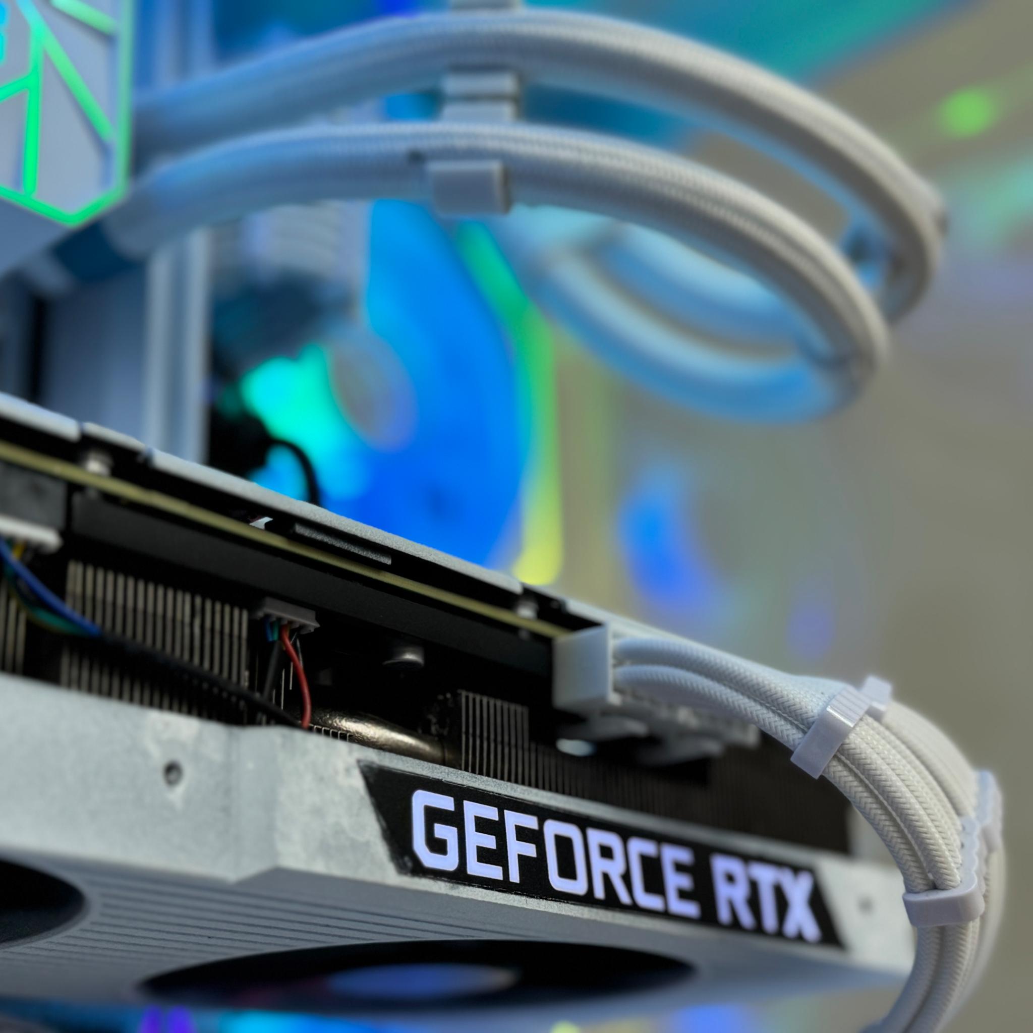 4K RTX 3080 Ryzen 7600 Liquid Cooled AM5 32GB DDR5 Custom Gaming/Streaming PC