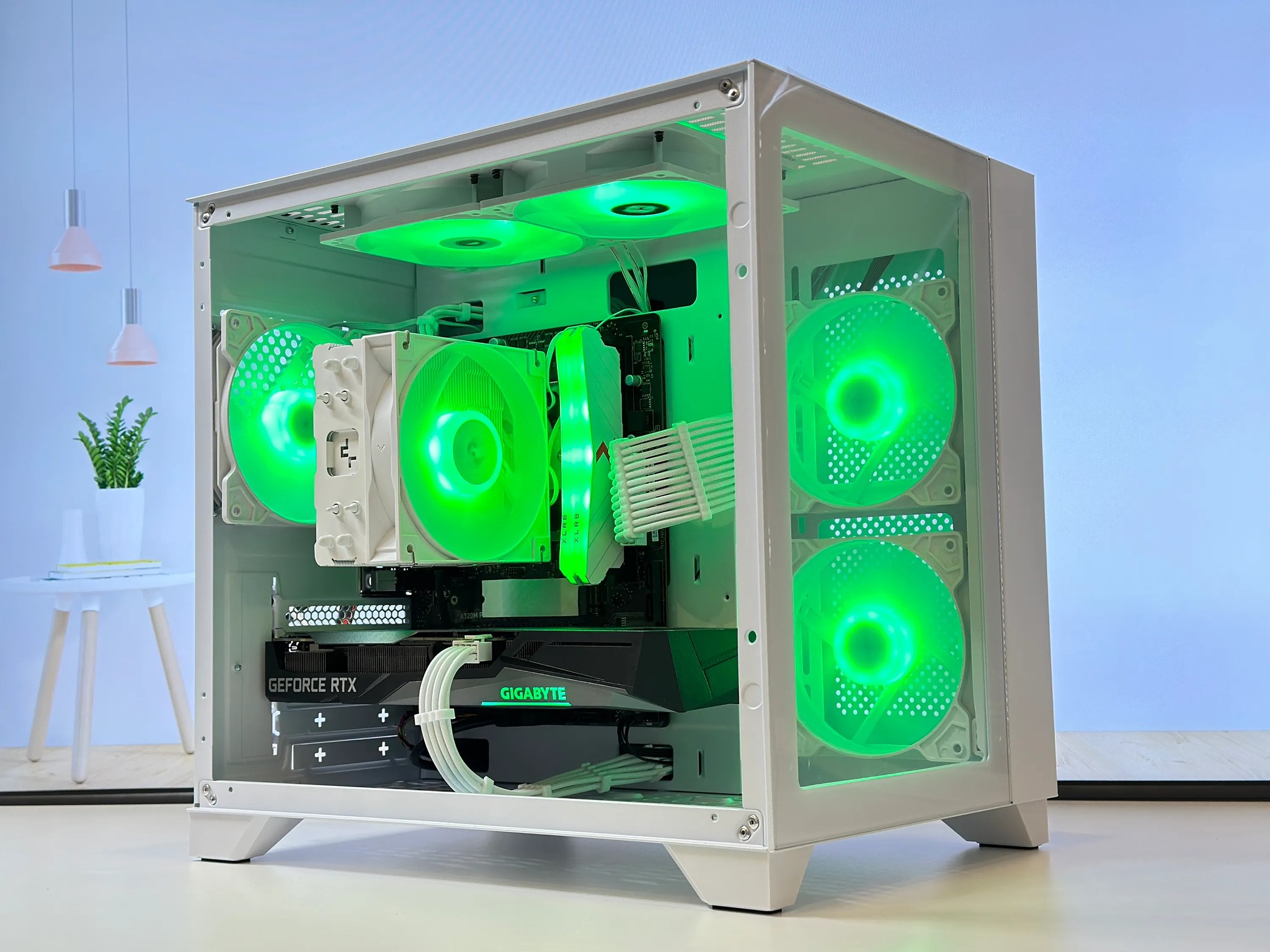🎆Gaming PC🎆Nvidia RTX 3060 Ti🎆AMD Ryzen 5 5600 6Core🎆16GB DDR4 🎆1TB SSD NVME