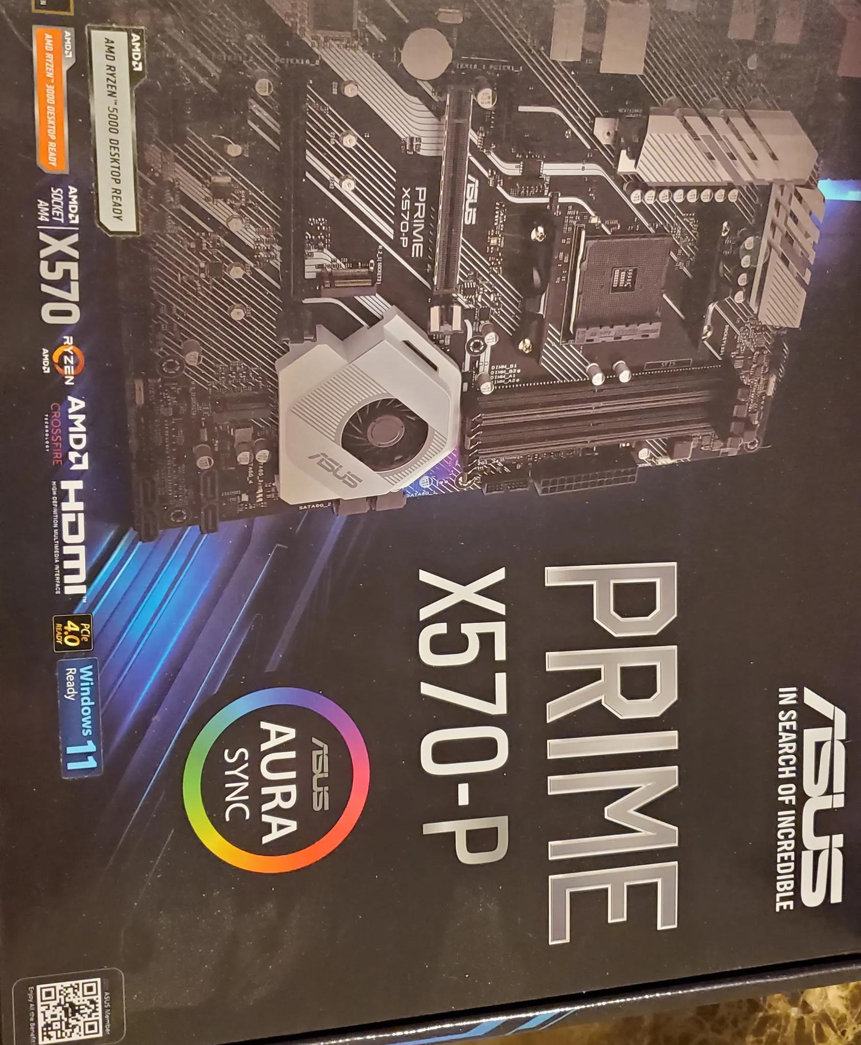 Asus PRIME X570-P ATX AM4 Motherboard