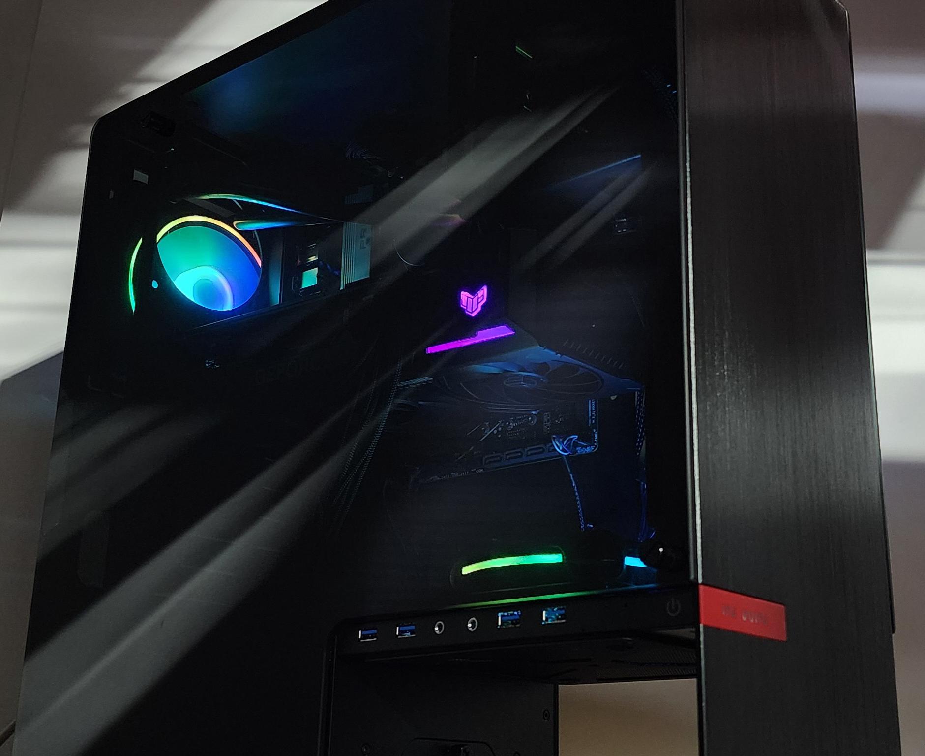 Gaming PC Ryzen 5 7600X 16GB RAM 1TB SSD RTX 4070 12GB Windows 11 Computer
