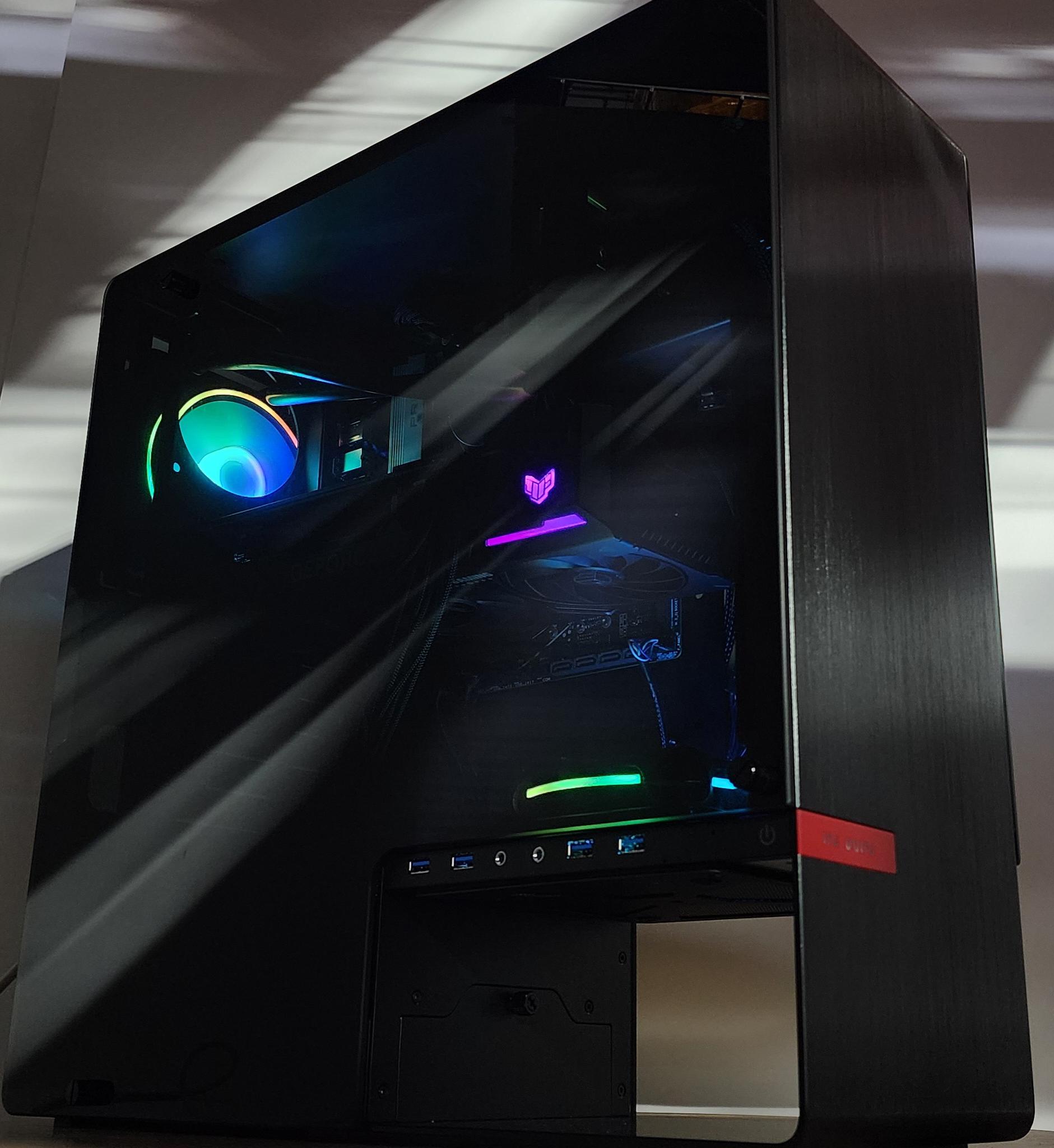 Gaming PC Ryzen 5 7600X 16GB RAM 1TB SSD RTX 4070 12GB Windows 11 Computer