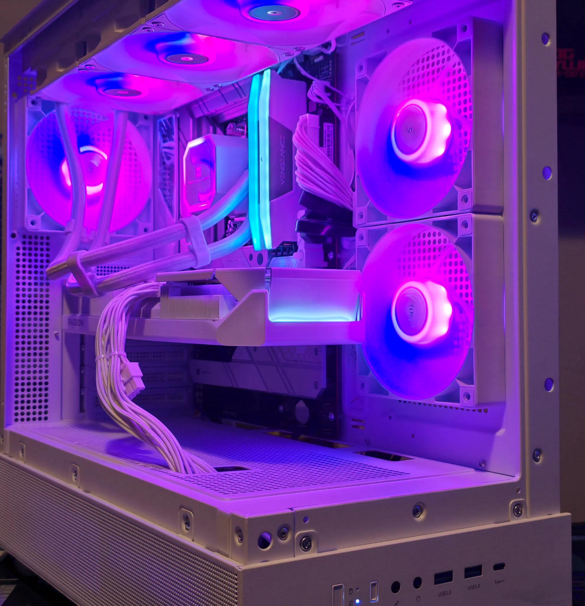 💥Versatile White PC💥 RX 9070XT | Ryzen 9 7900X | 32GB DDR5 | 1TB NVME M.2 | Windows 11 Pro