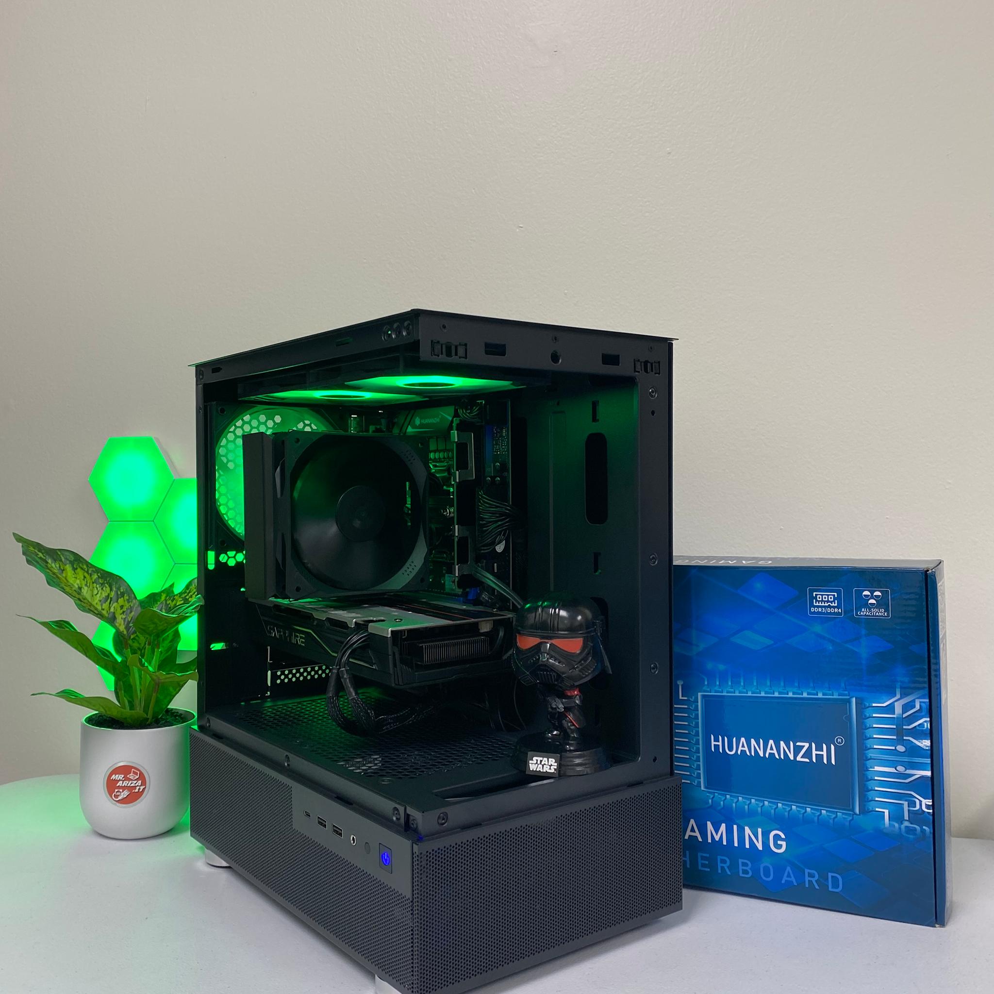 RX 580 - Xeon (12 Cores - 24 Threads) -🌟 "Black Edition Gaming Rig" 🌟