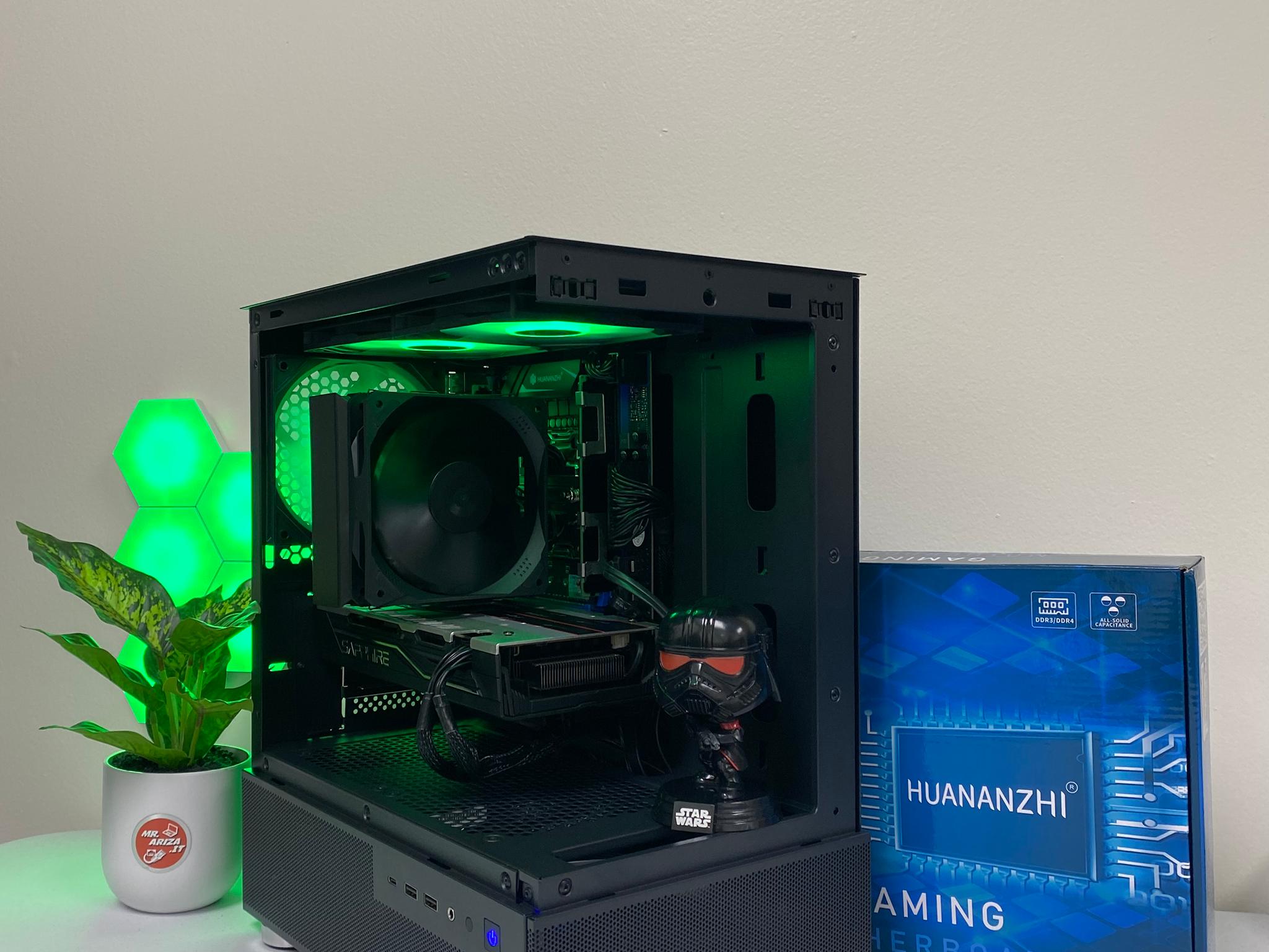 RX 580 - Xeon (12 Cores - 24 Threads) -🌟 "Black Edition Gaming Rig" 🌟