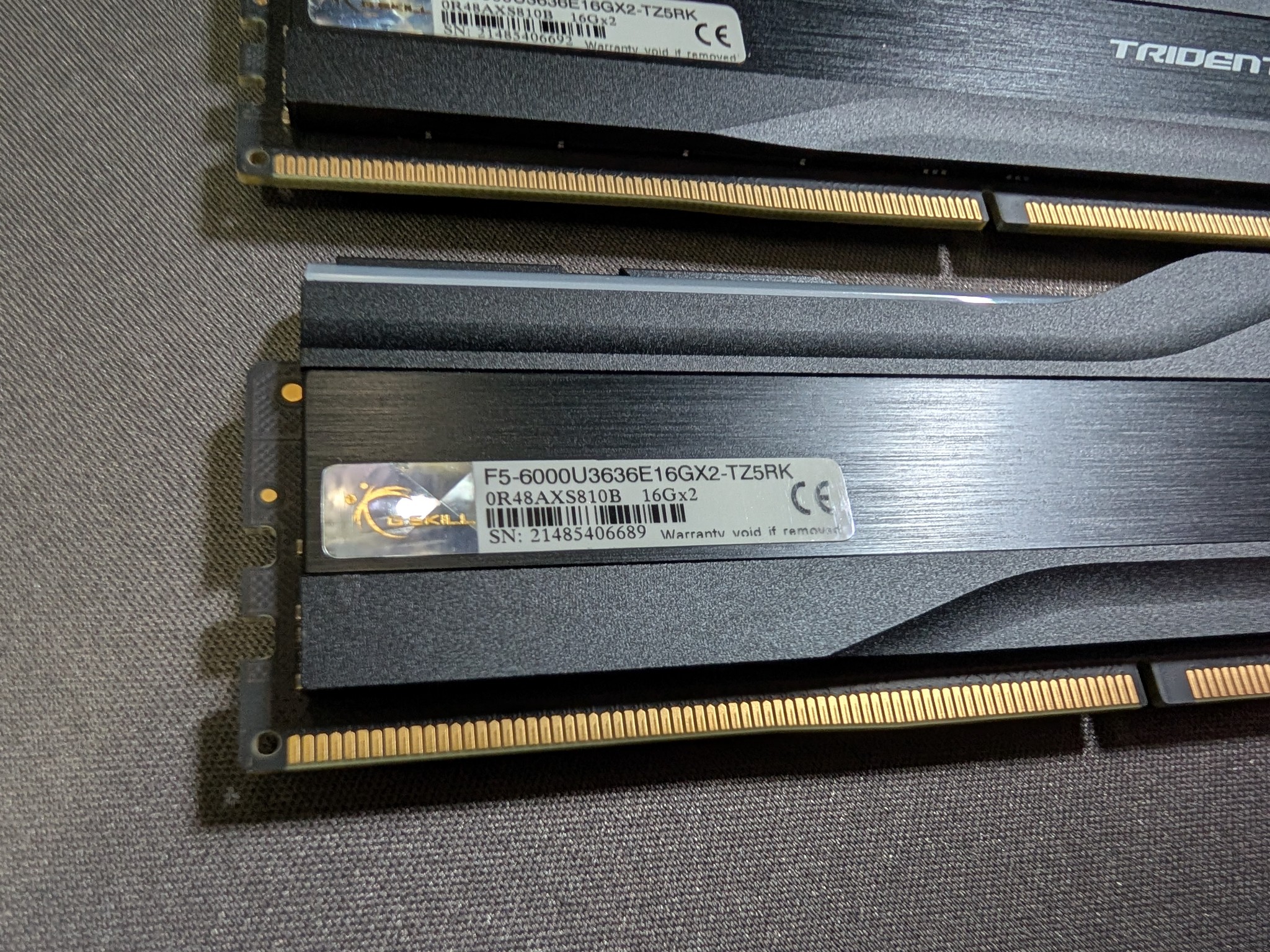 G.Skill Trident Z5 RGB 32GB (2x16GB) DDR5 6000 RAM