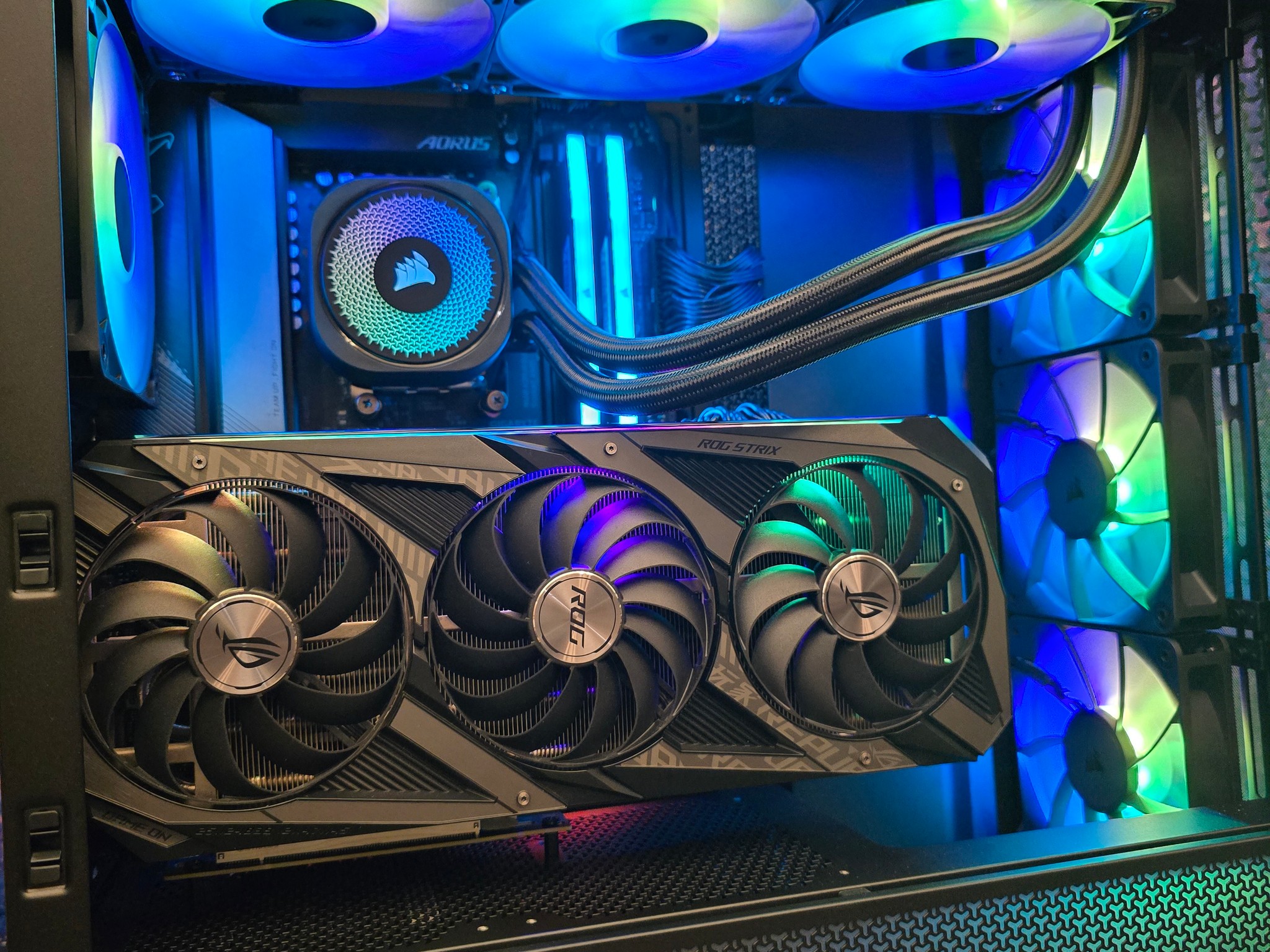 🚀 1440P CUSTOM AM5 PC | ROG STRIX RTX 3080 OC | RYZEN 5 7600X | 6000Mhz 32GB RAM | 1TB M.2 SSD 🚀